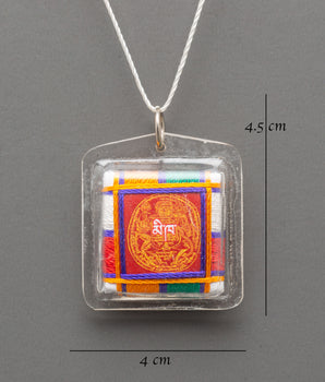 Canvas Thread Buti | Tibetan Protection Amulet