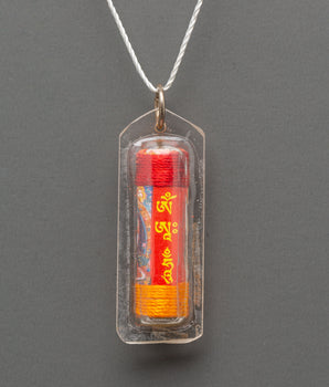 Handcrafted Chenrezig Pendant | Sacred Amulet for Blessings and Protection