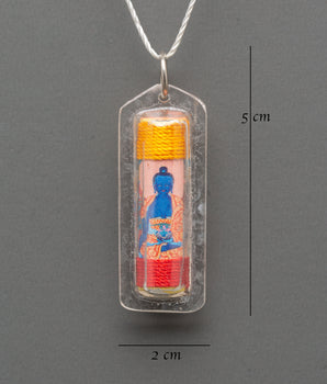 Medicine Buddha Locket Pendant | Symbol of Healing