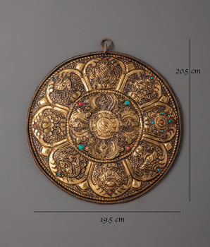 Eight Auspicious Symbol Wall Hanging | Symbol of Wisdom