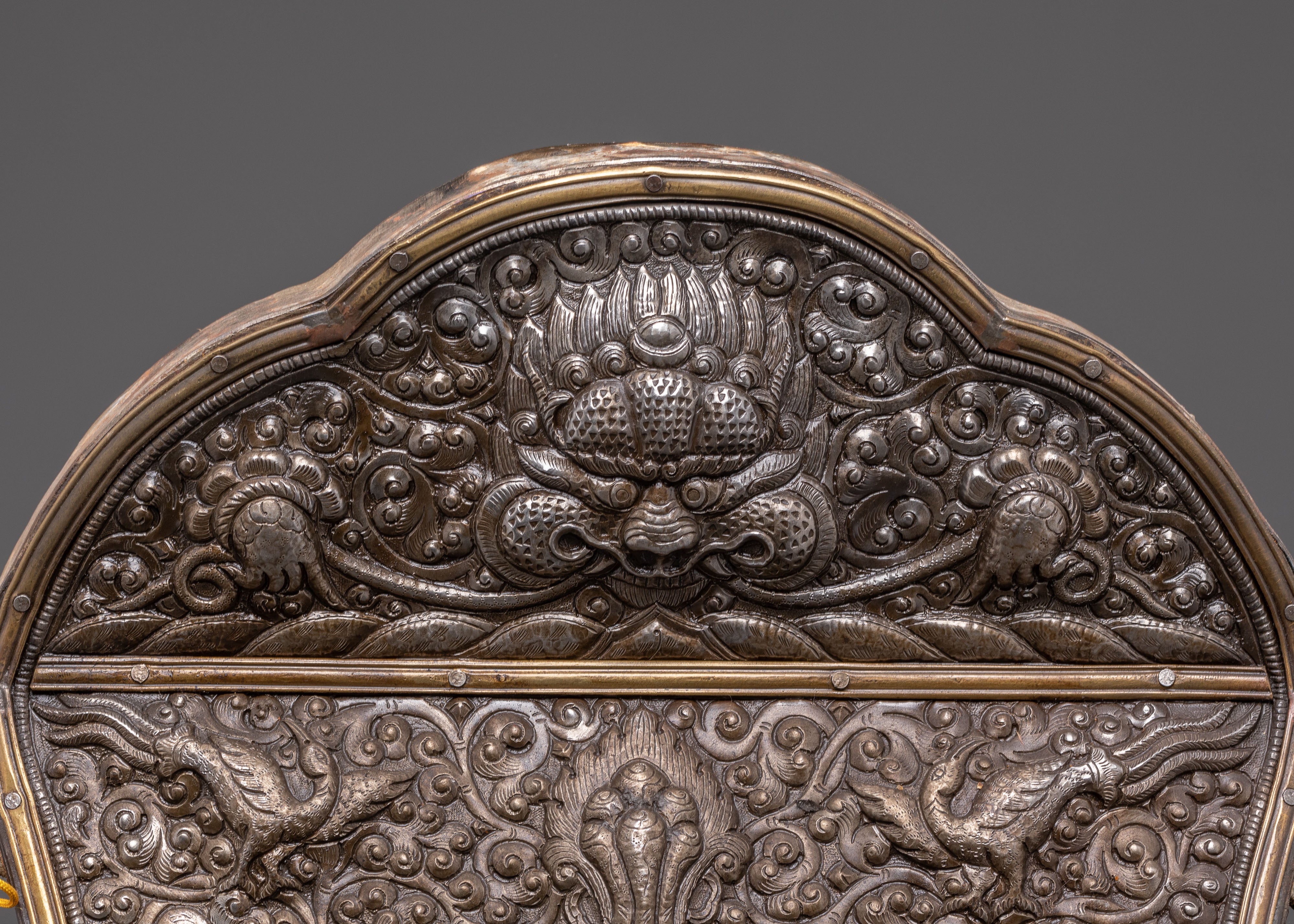 Handcrafted Dzambhala Metal Thangka | Spiritual Tibetan Buddhist Art