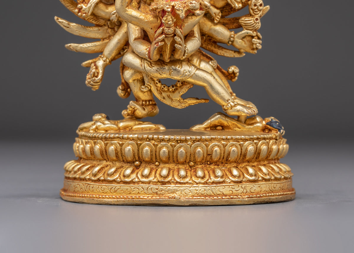 Vajrakilaya Statue for Protection | Sacred Tibetan Deity