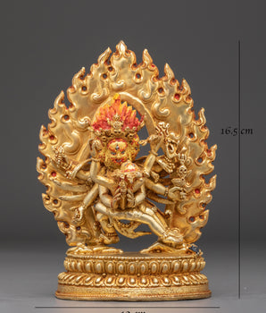 Vajrakilaya Statue for Protection | Sacred Tibetan Deity
