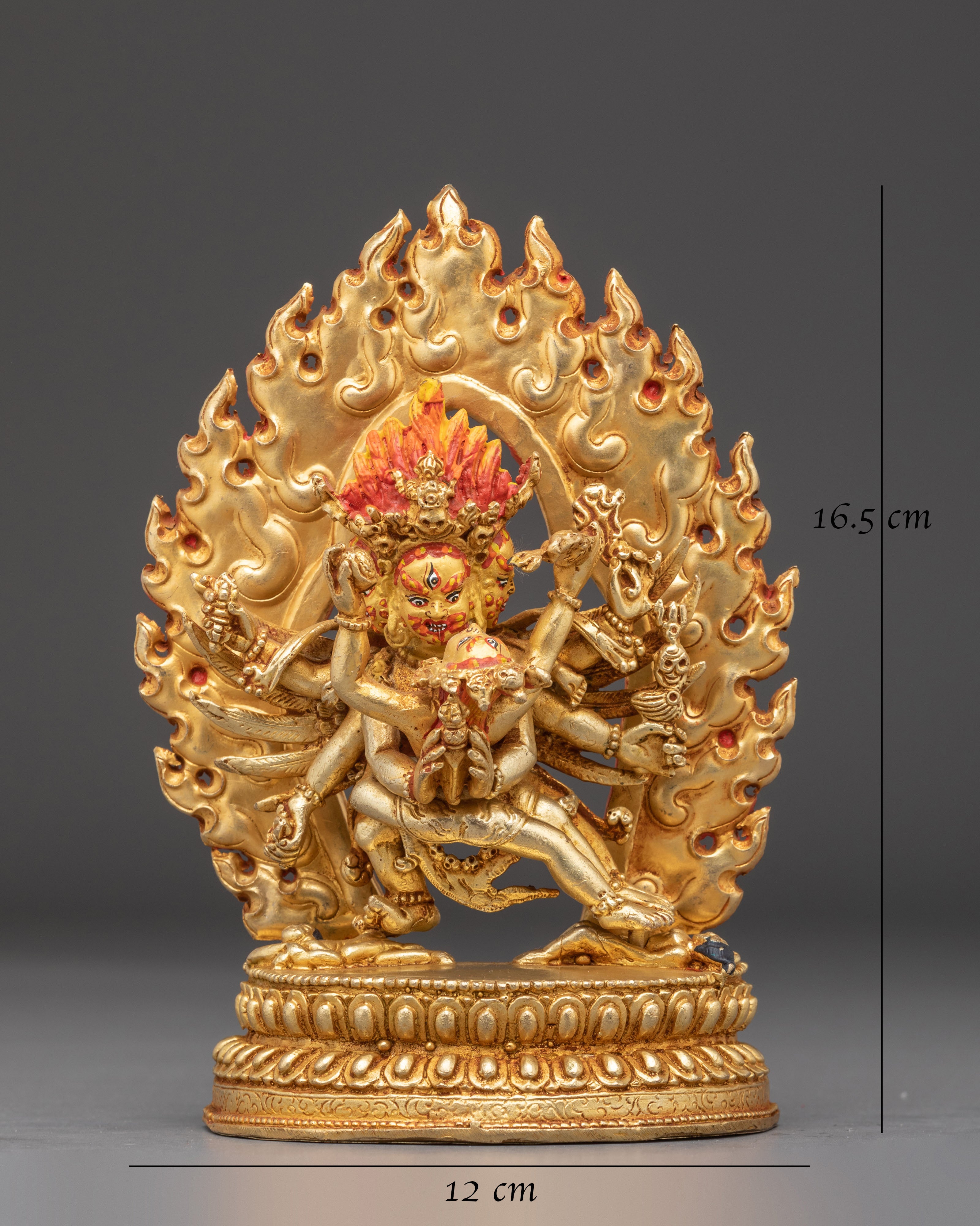 Vajrakilaya Statue for Protection | Sacred Tibetan Deity
