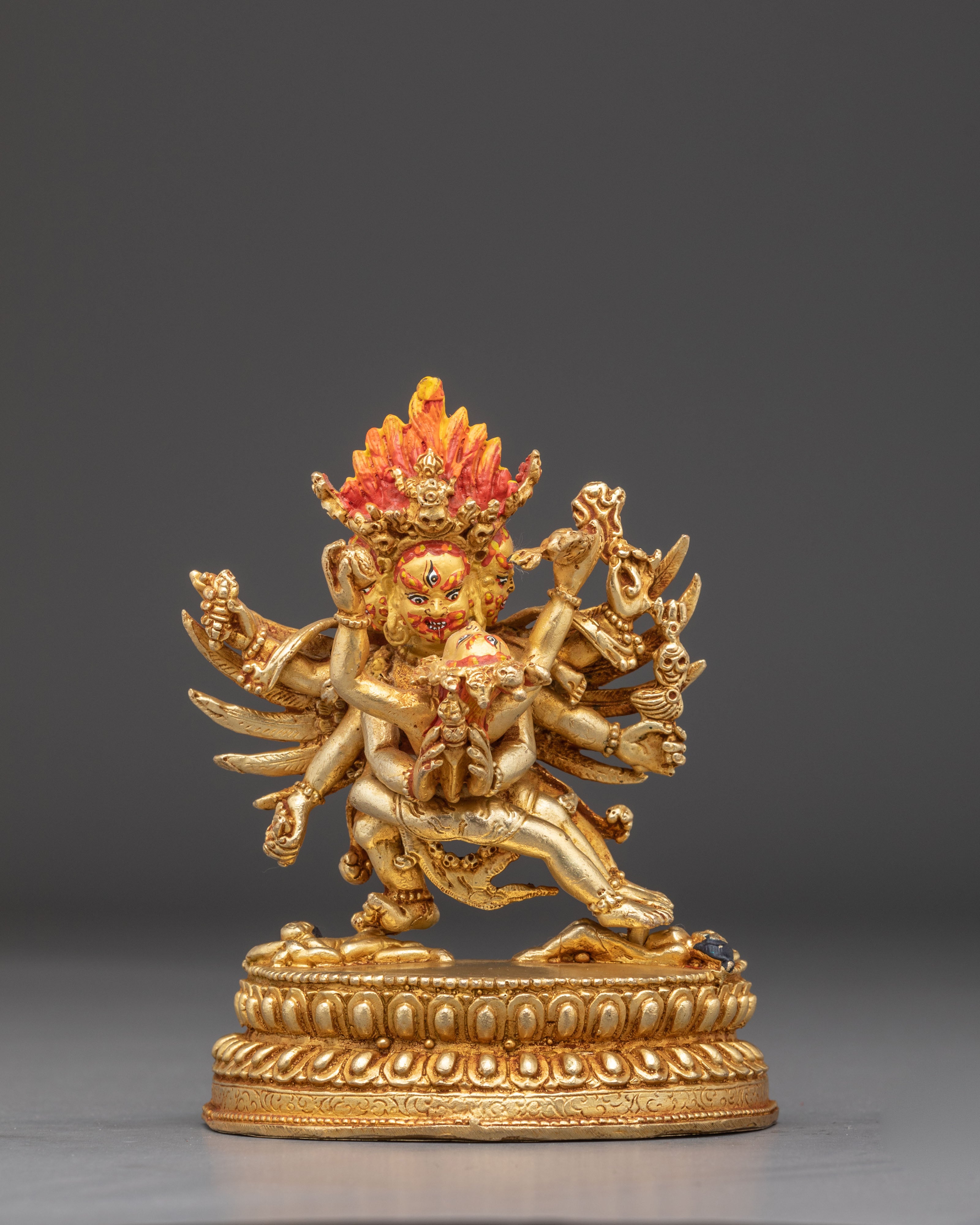 Vajrakilaya Statue for Protection | Sacred Tibetan Deity