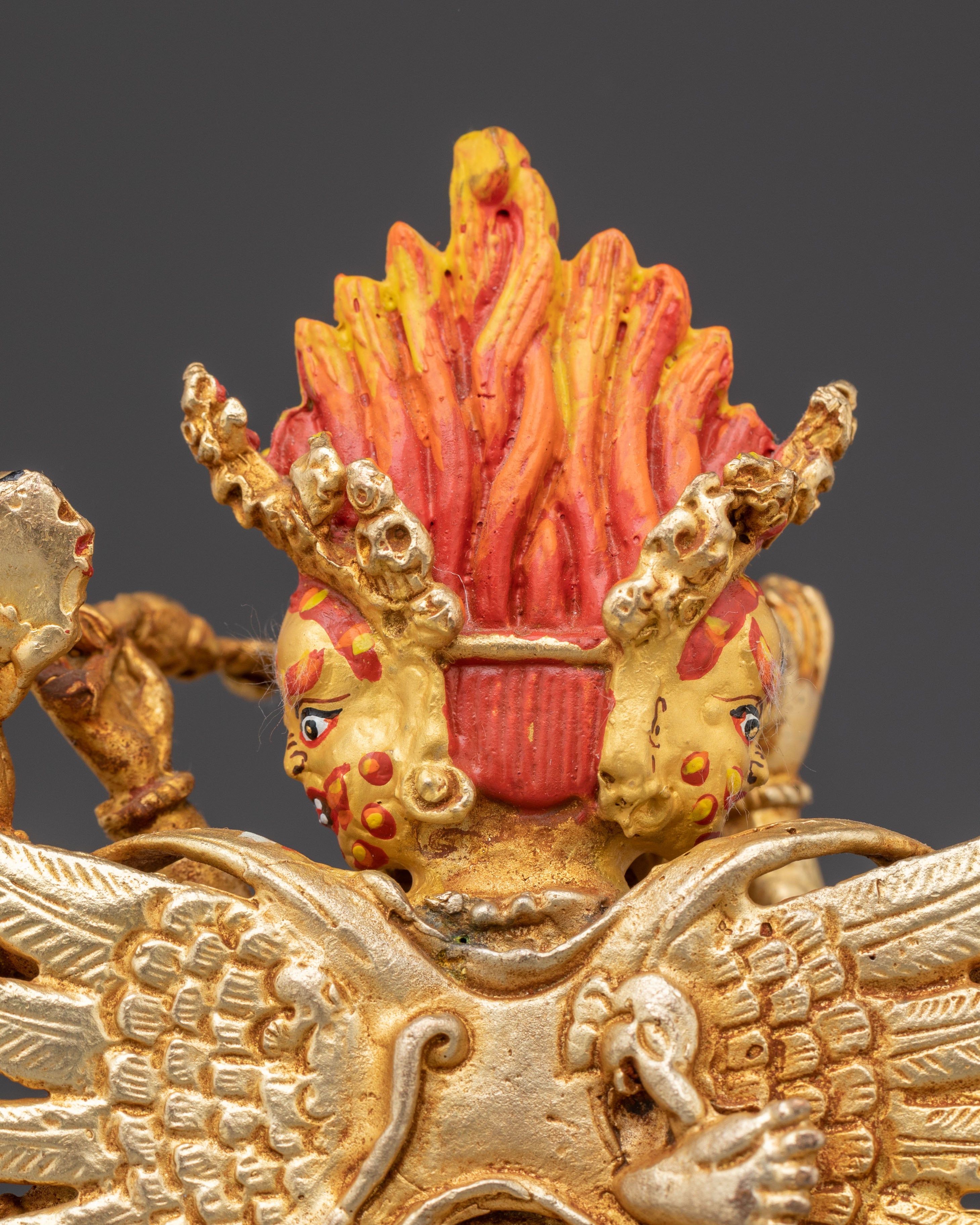 Vajrakilaya Statue for Protection | Sacred Tibetan Deity