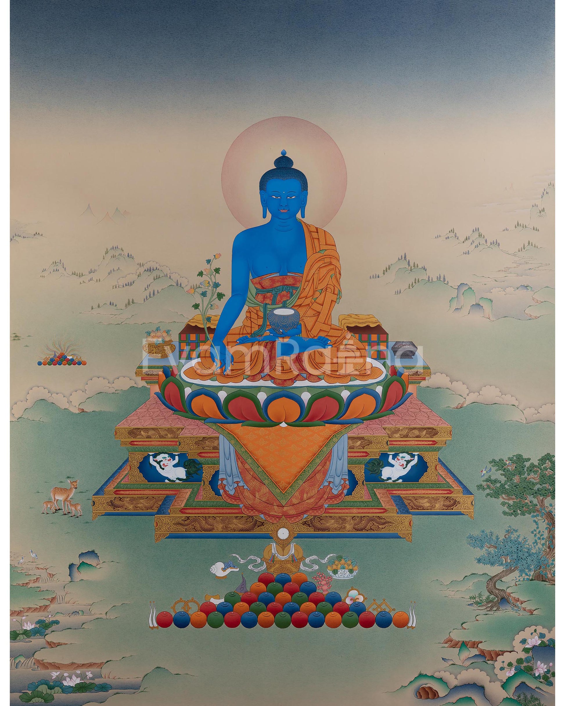 Medicine Buddha Thangka