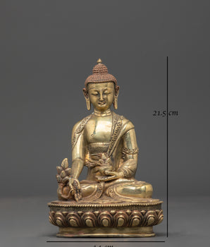Handmade Statue of Bhaisajyaguru | Embodiment of Compassion and Healing