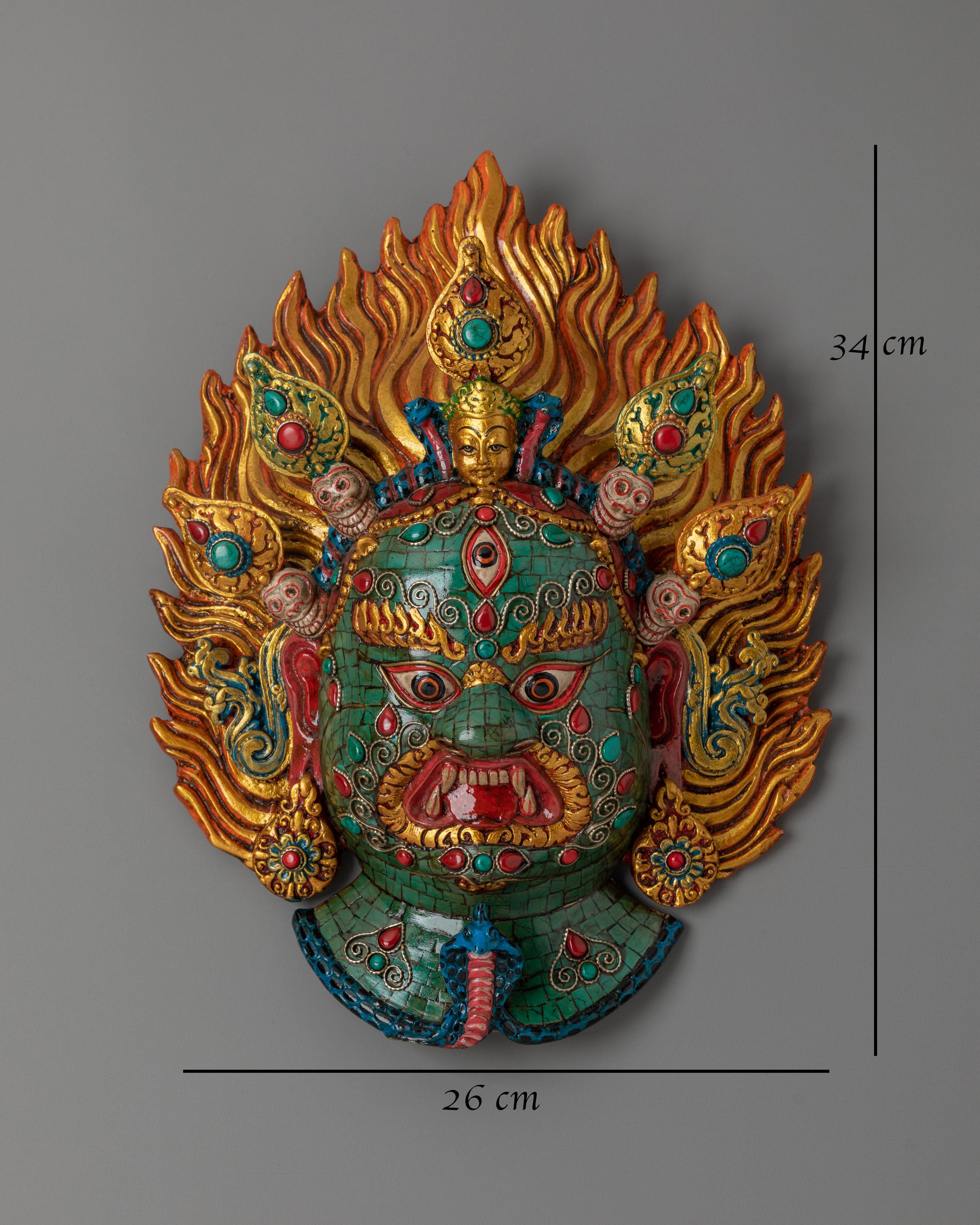 Bhairav Wall Hanging | Wall Hanging for Spiritual Protection