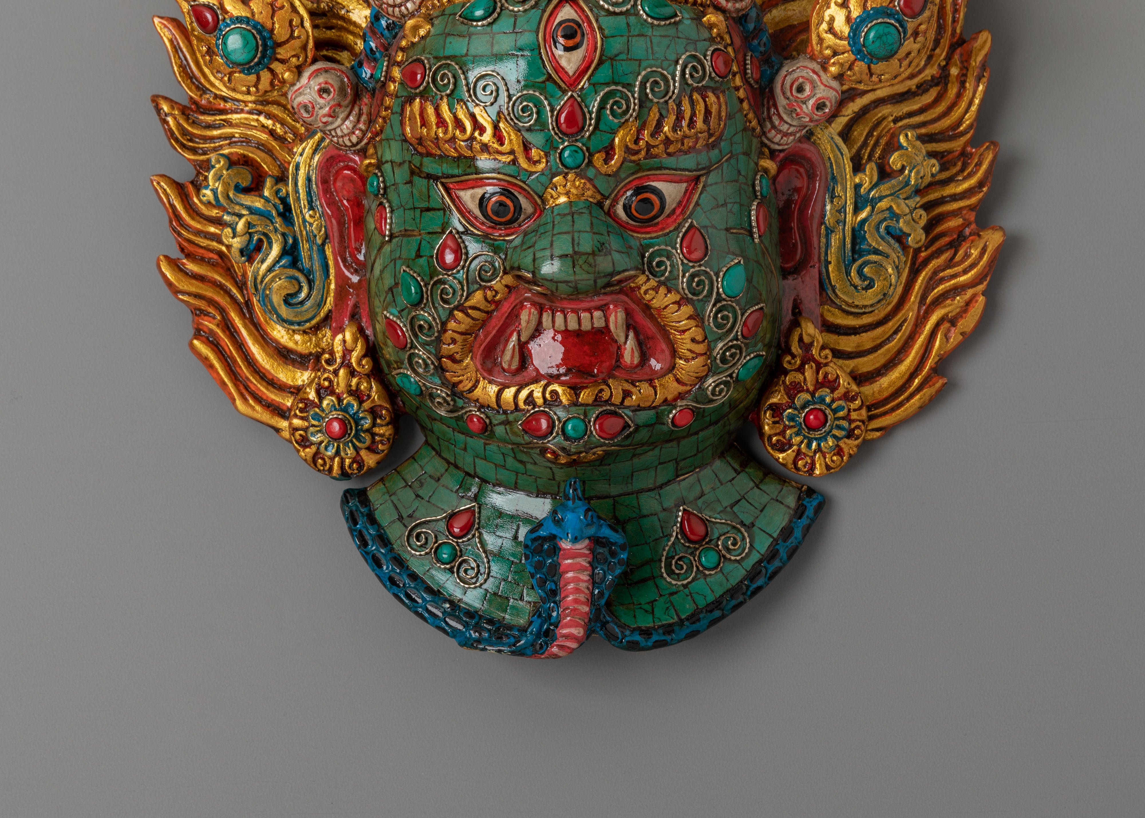 Bhairav Wall Hanging | Wall Hanging for Spiritual Protection