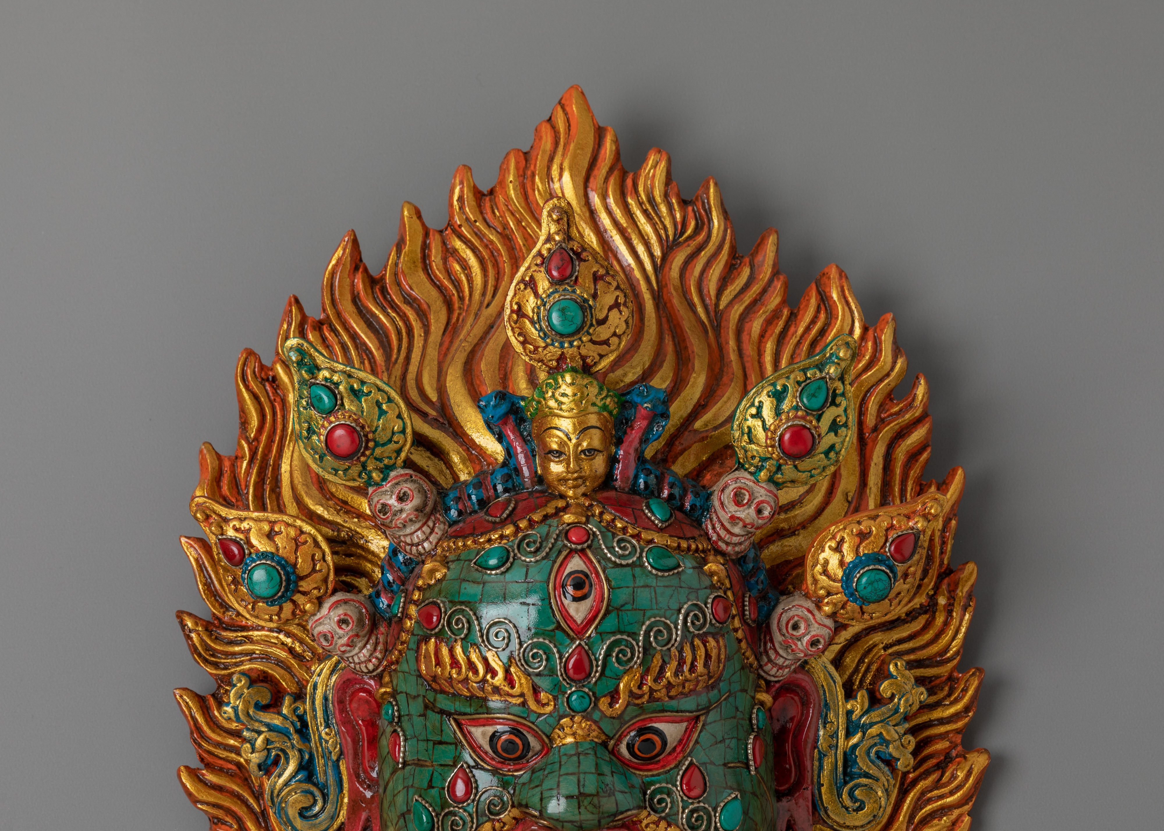 Bhairav Wall Hanging | Wall Hanging for Spiritual Protection