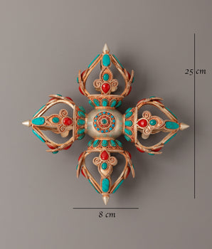 Copper Bishwo Vajra | Symbol of Enlightenment
