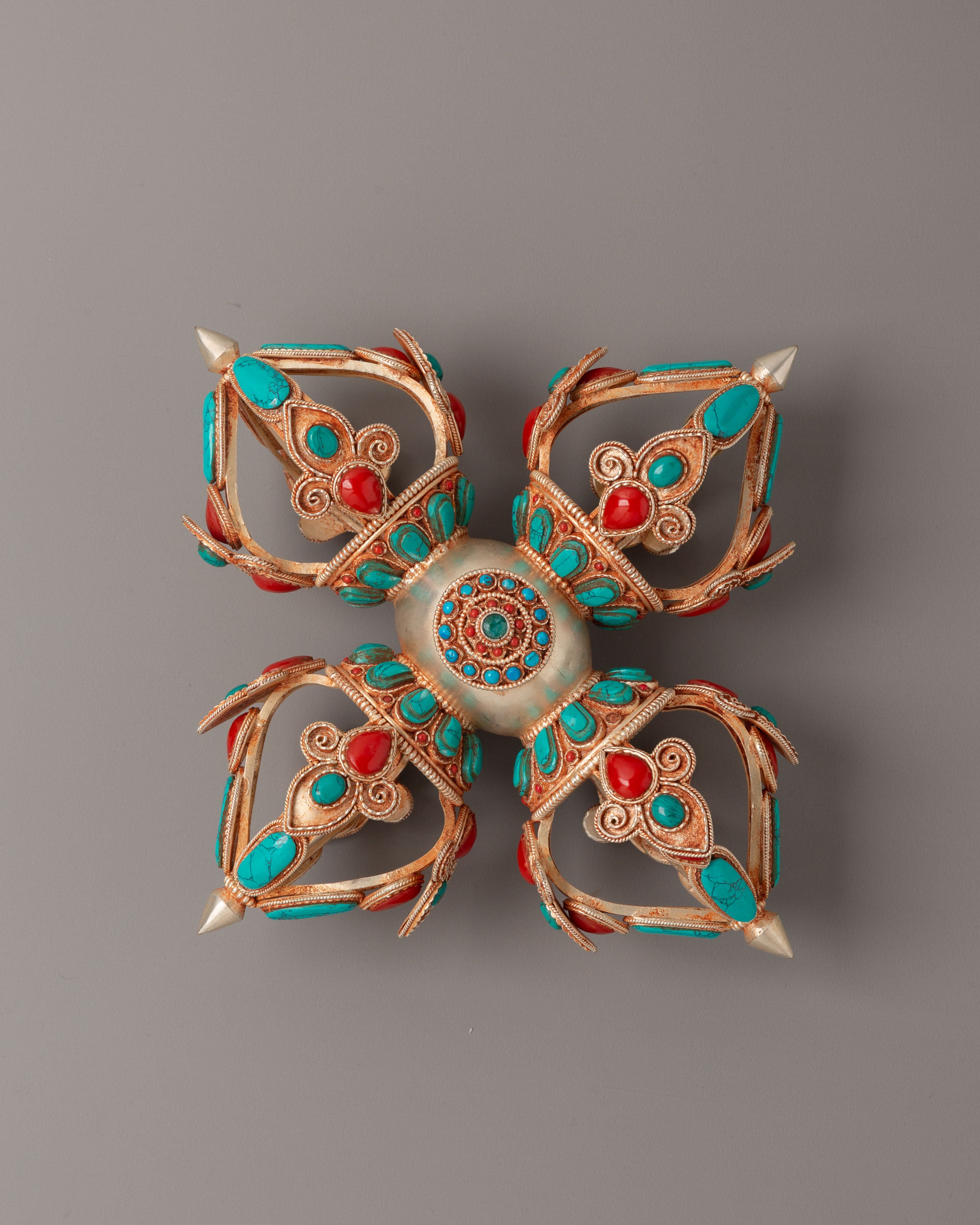 Copper Bishwo Vajra | Symbol of Enlightenment