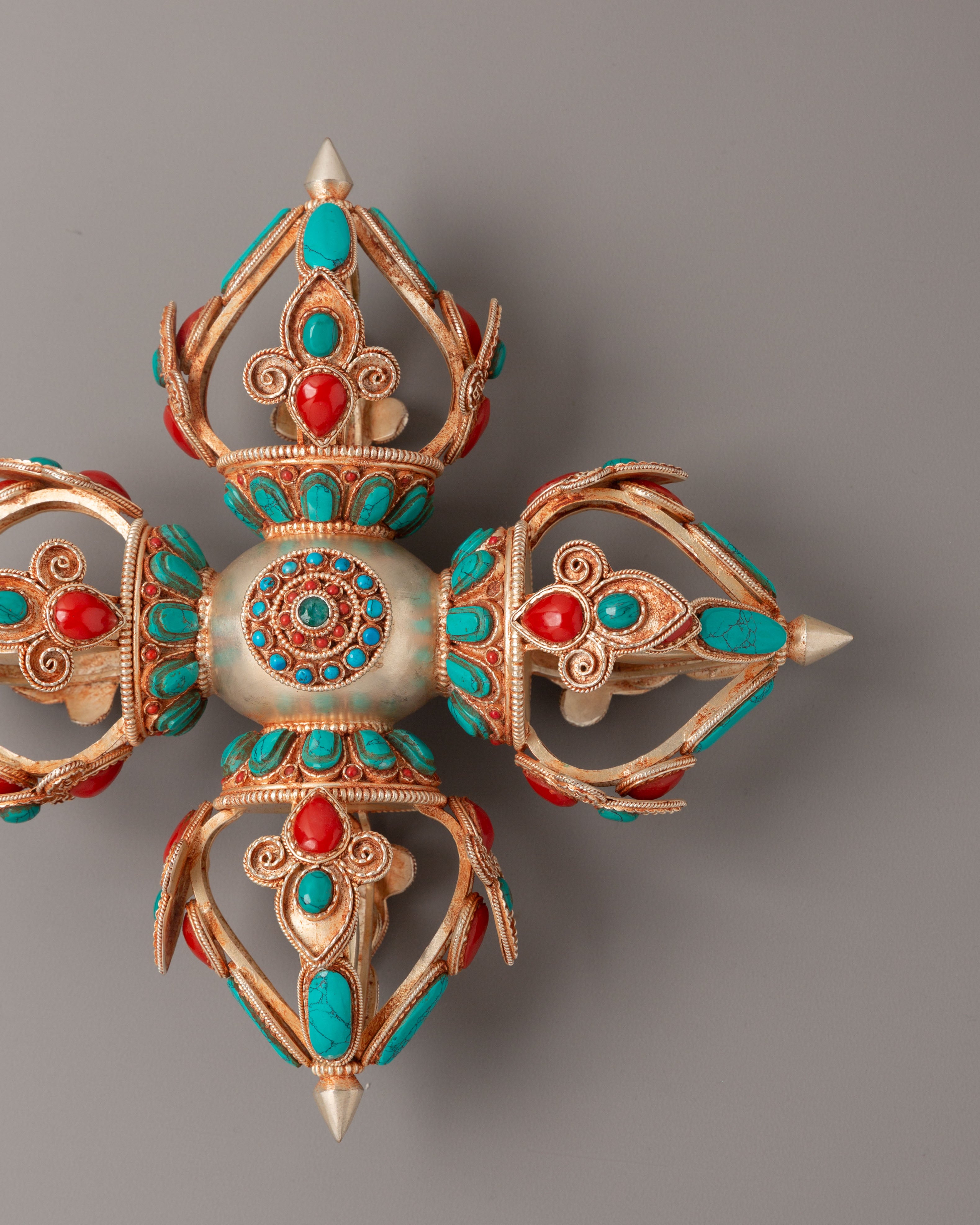 Copper Bishwo Vajra | Symbol of Enlightenment