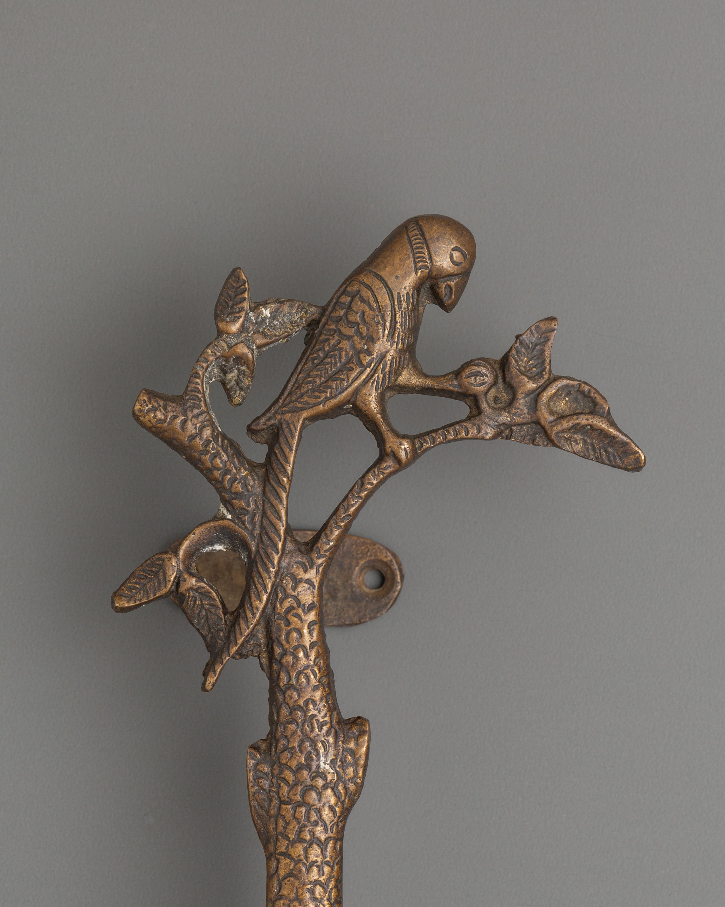 Handcrafted Bird Door Pull | Doors & Sacred Spaces