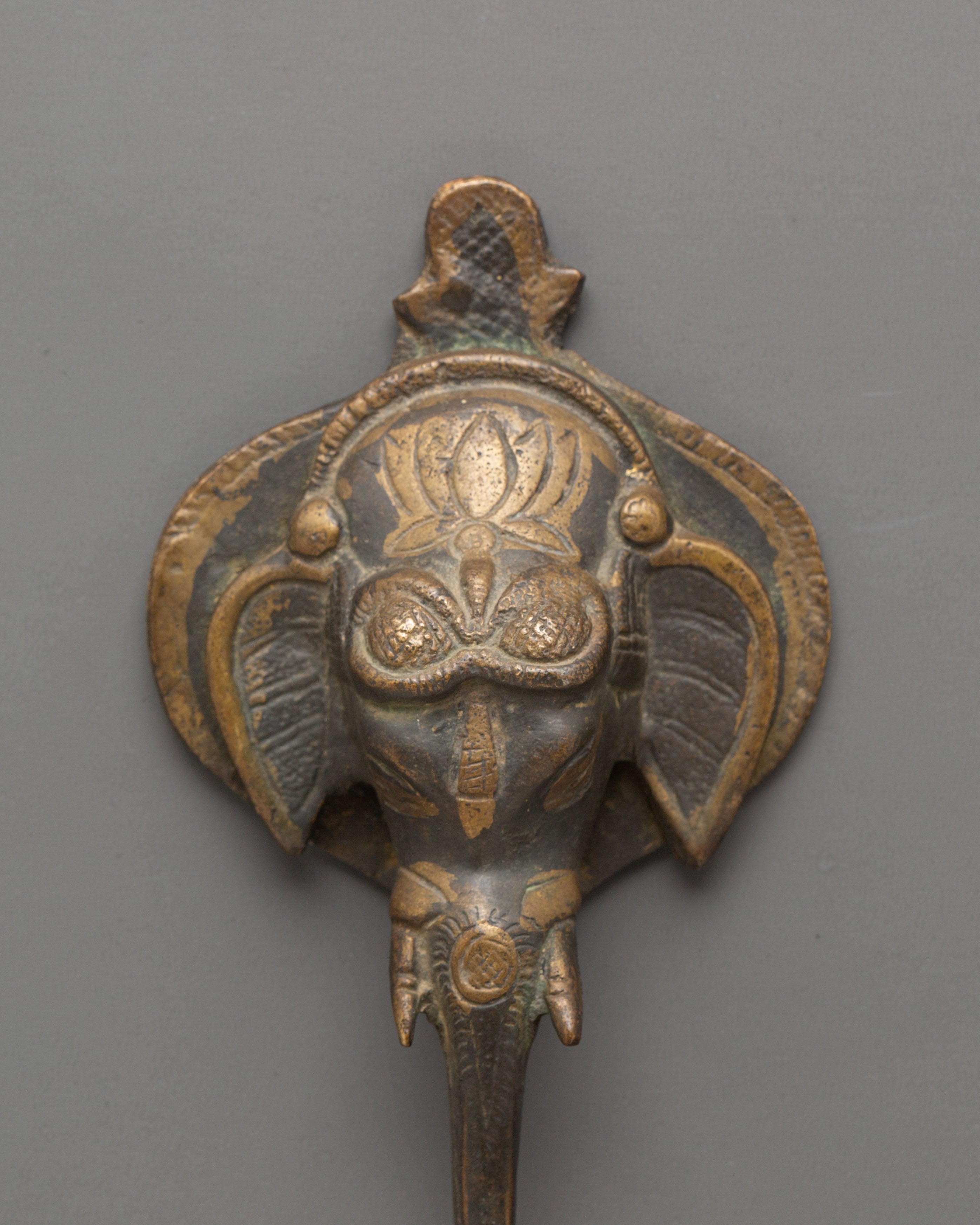 Handcrafted Wall Hanging Oil Lamp | Traditional Elephant Diya