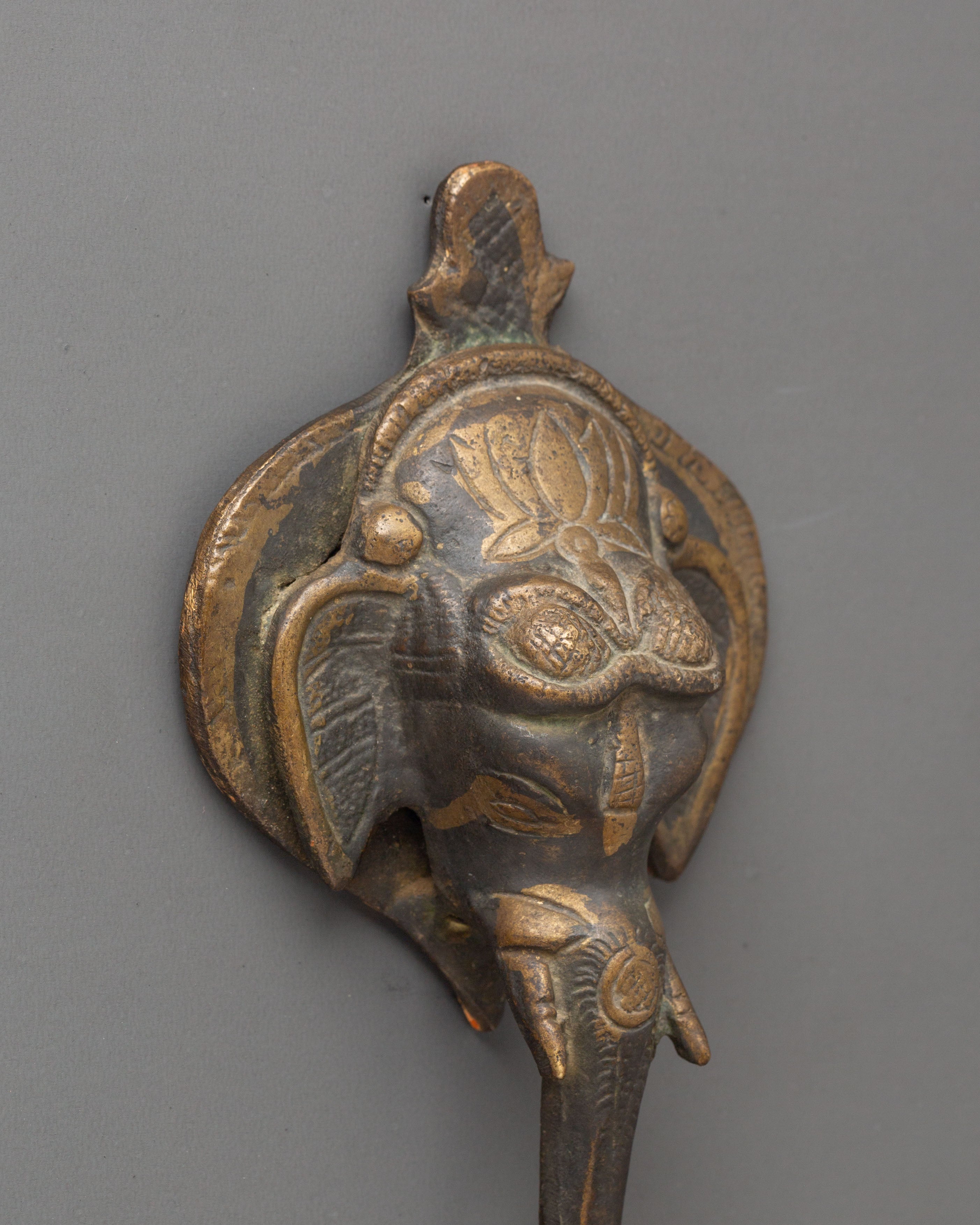 Handcrafted Wall Hanging Oil Lamp | Traditional Elephant Diya