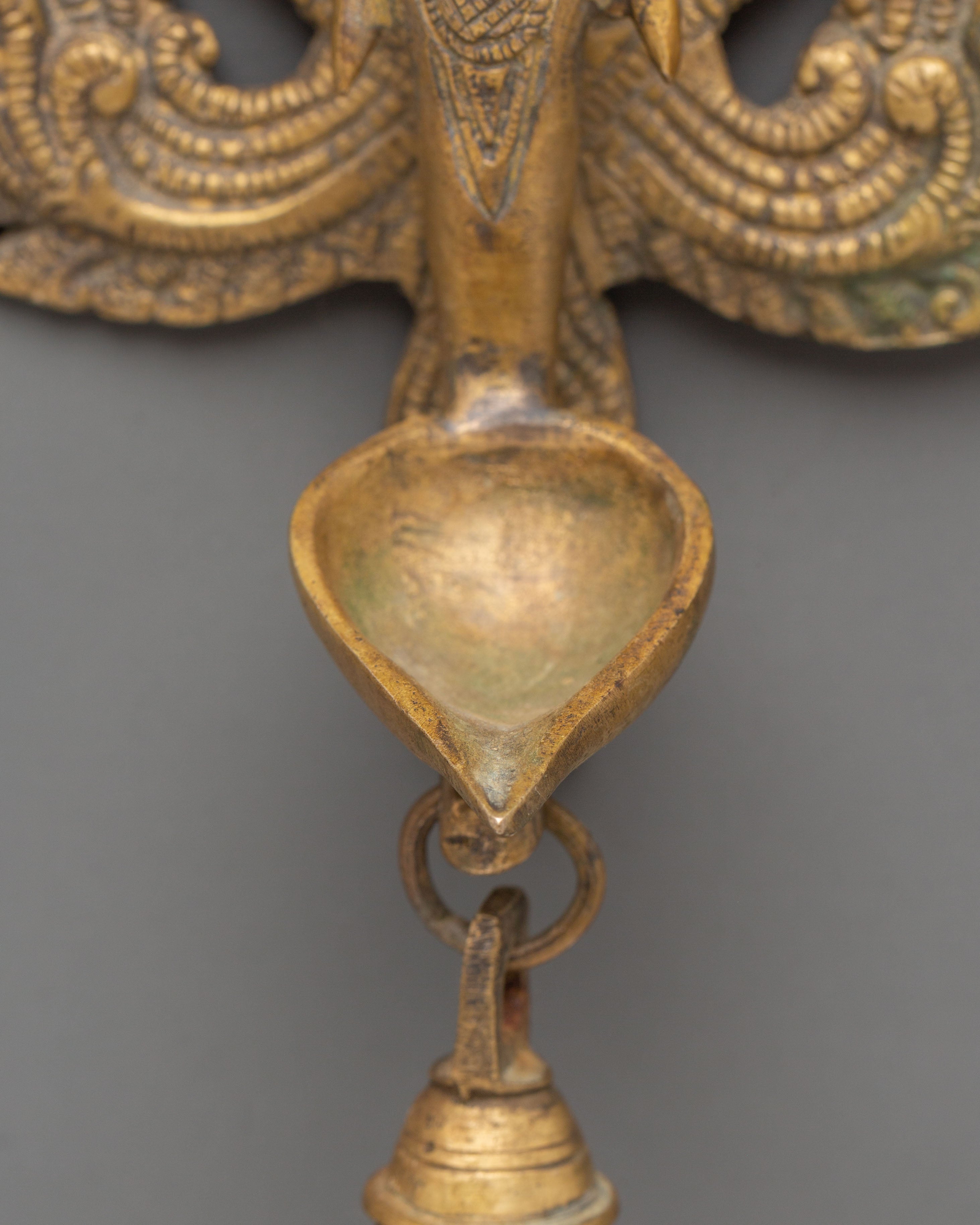 Ganesha Wall Lamp | Traditional Oil Lamp Holder