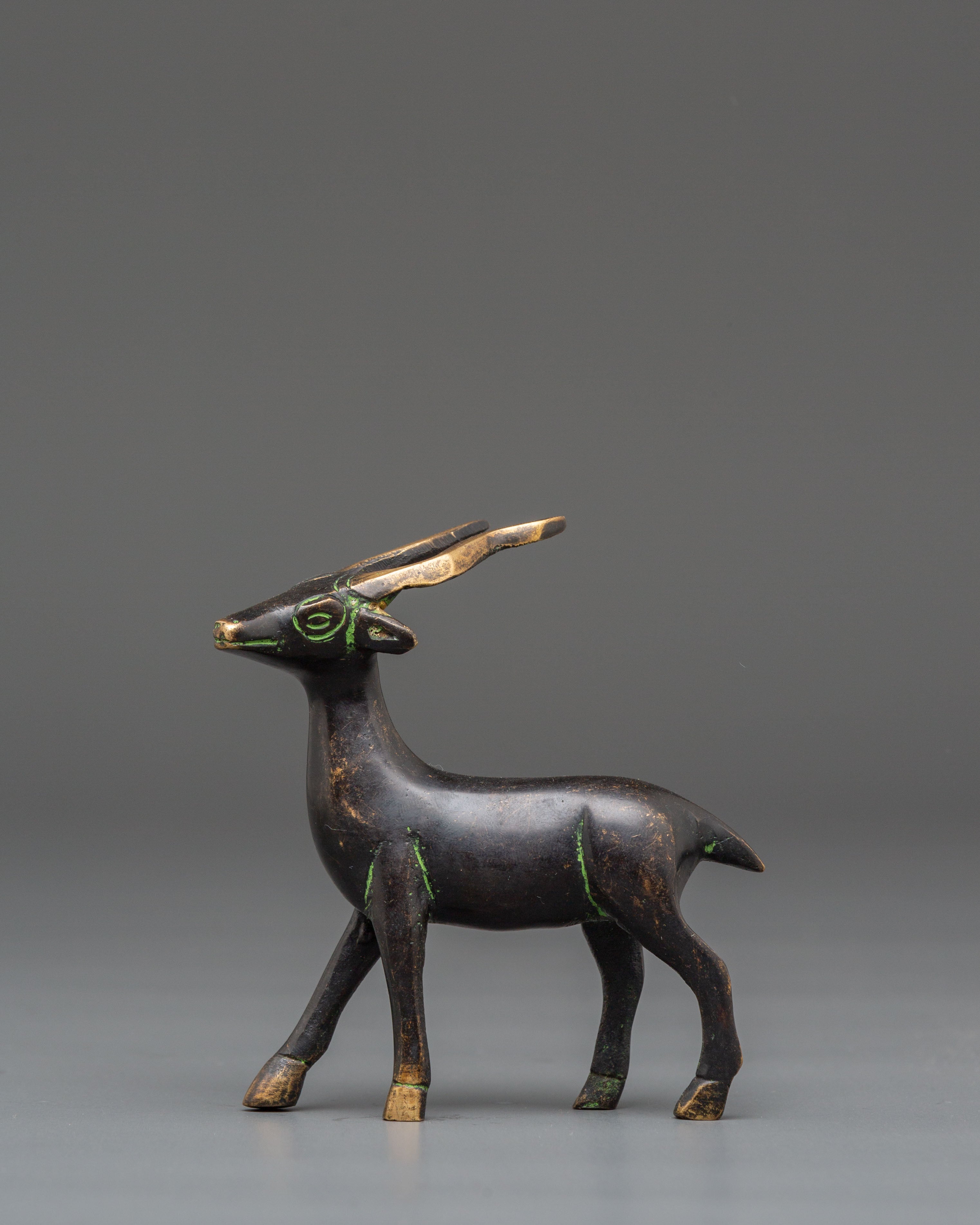 Sacred Deer Sculpture | Buddhist Altar Decor