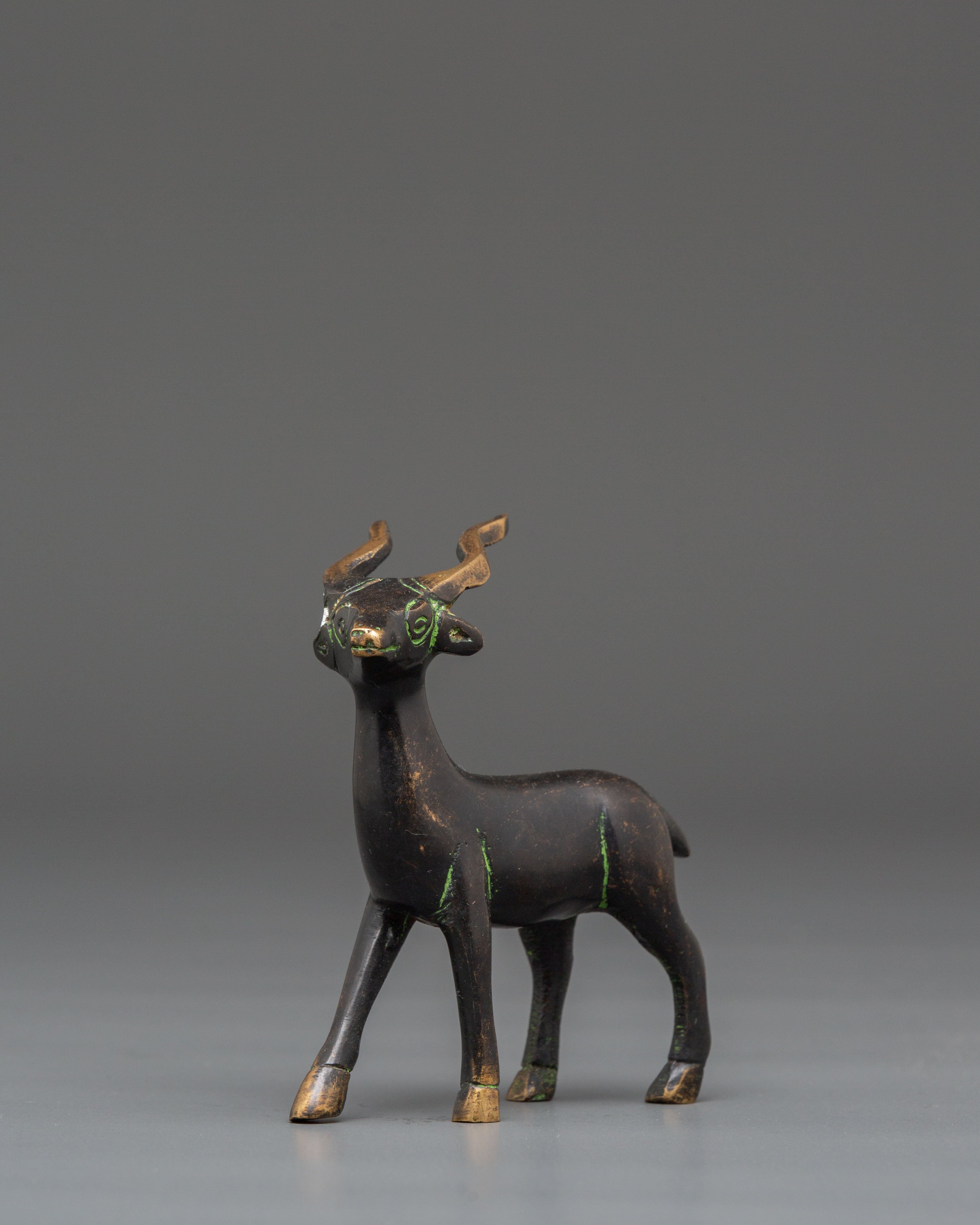 Sacred Deer Sculpture | Buddhist Altar Decor