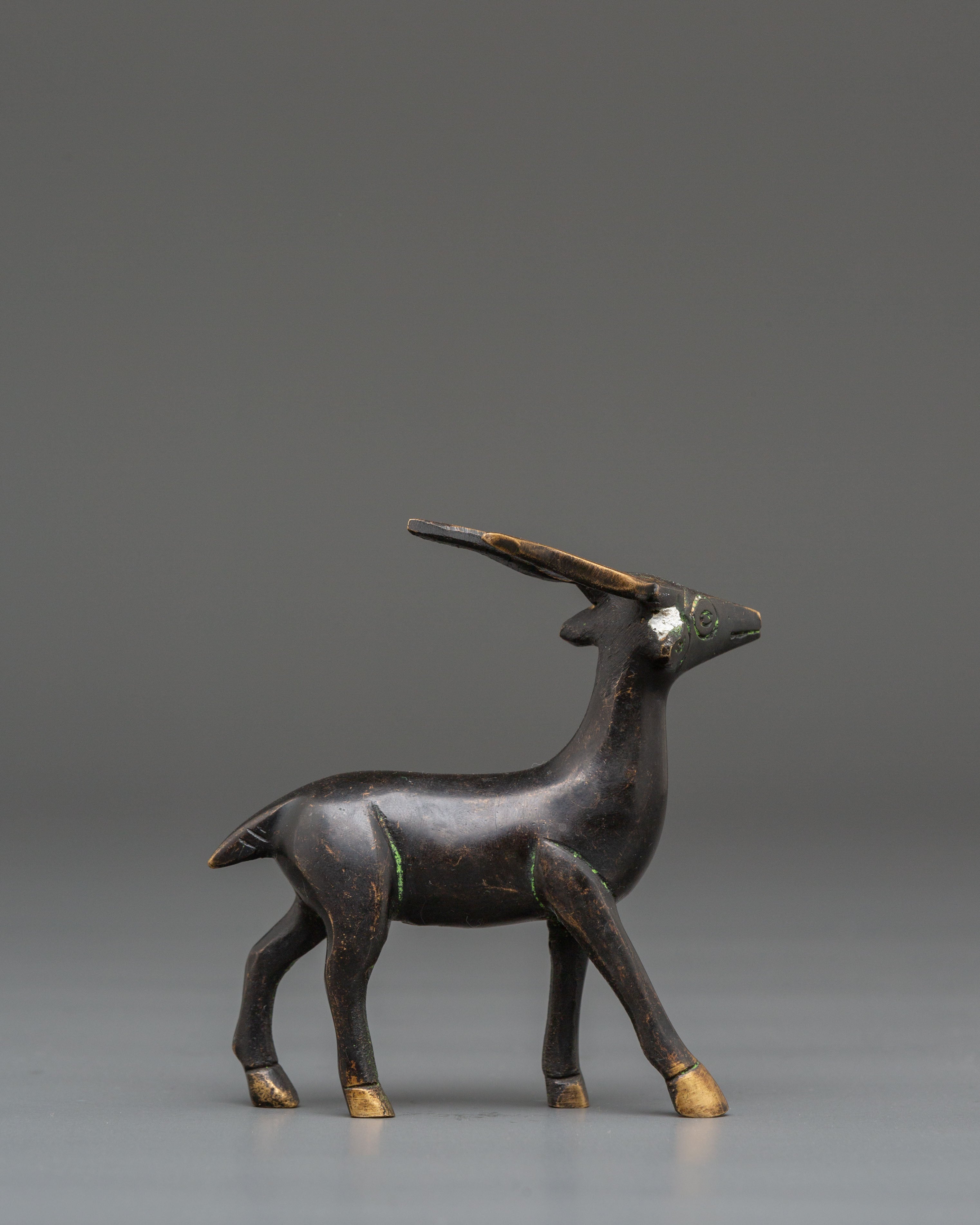 Sacred Deer Sculpture | Buddhist Altar Decor