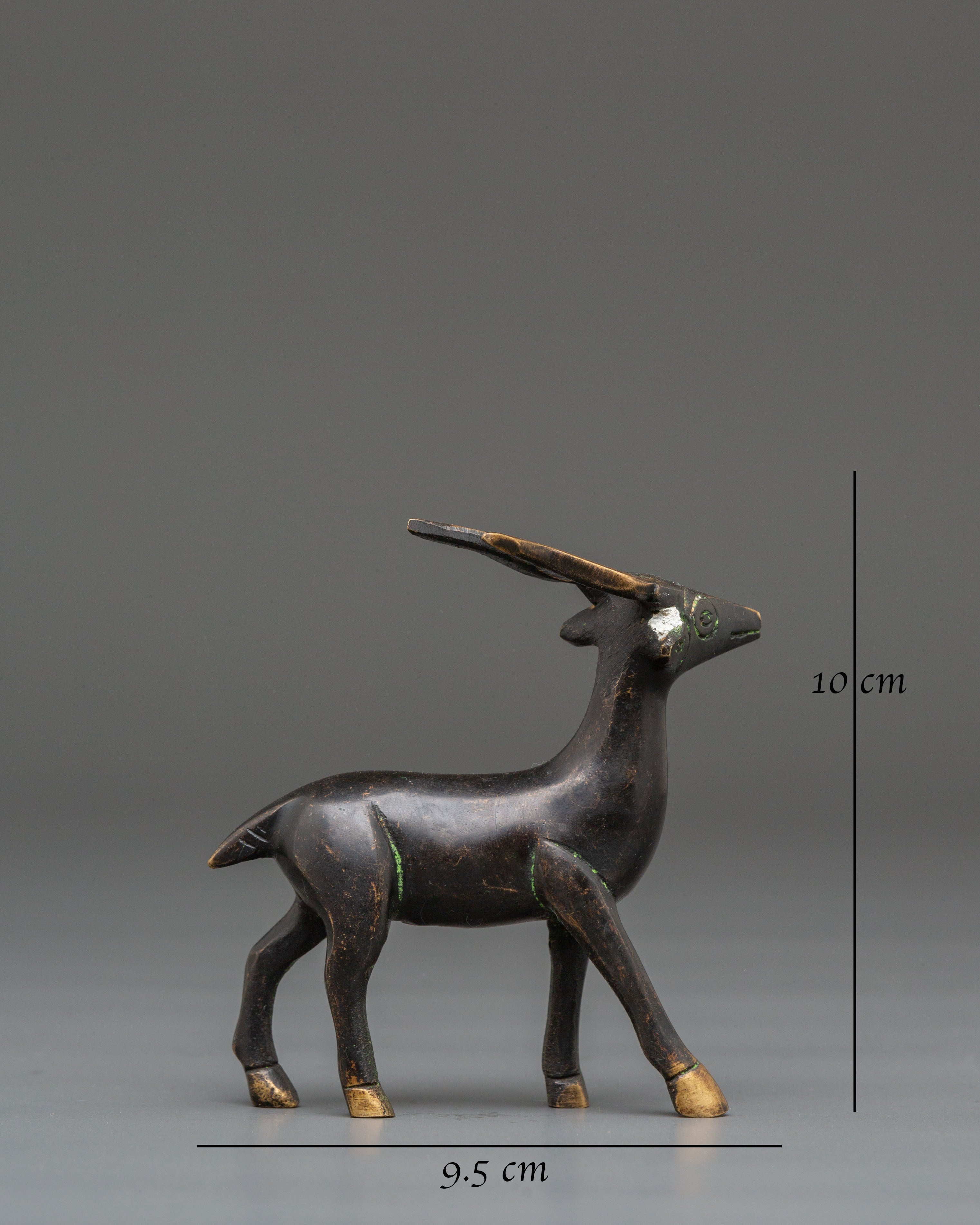 Sacred Deer Sculpture | Buddhist Altar Decor