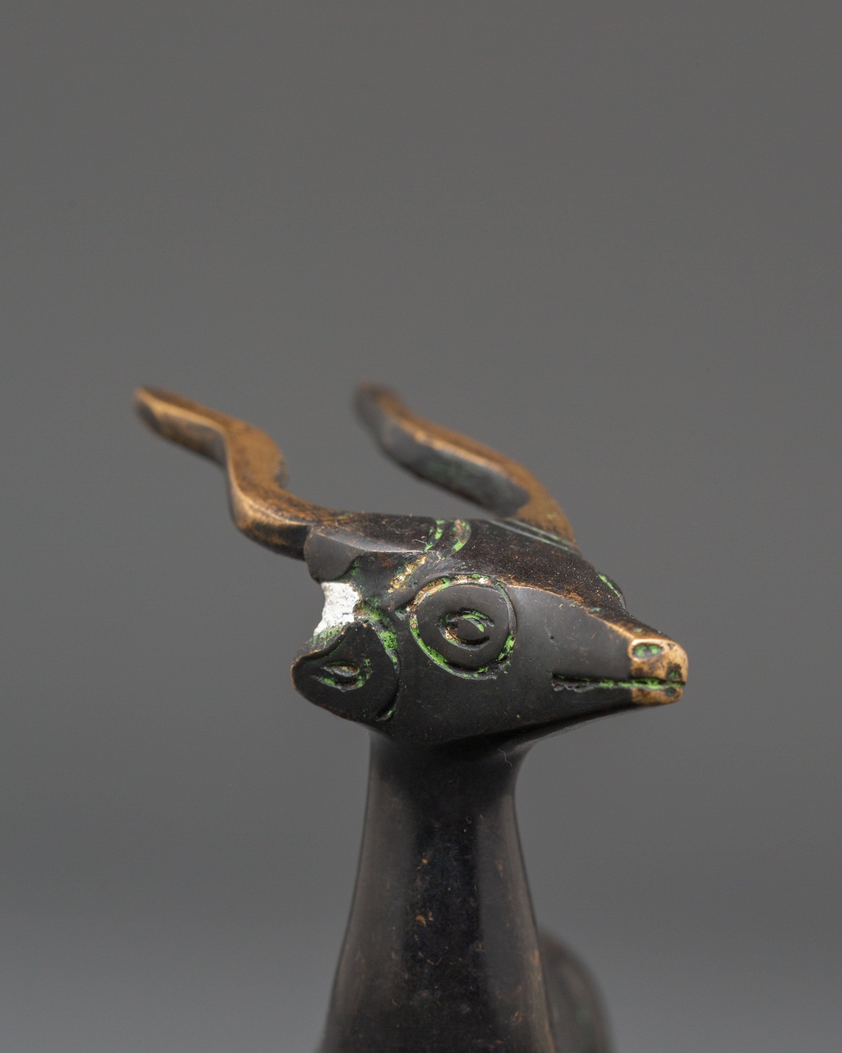 Sacred Deer Sculpture | Buddhist Altar Decor
