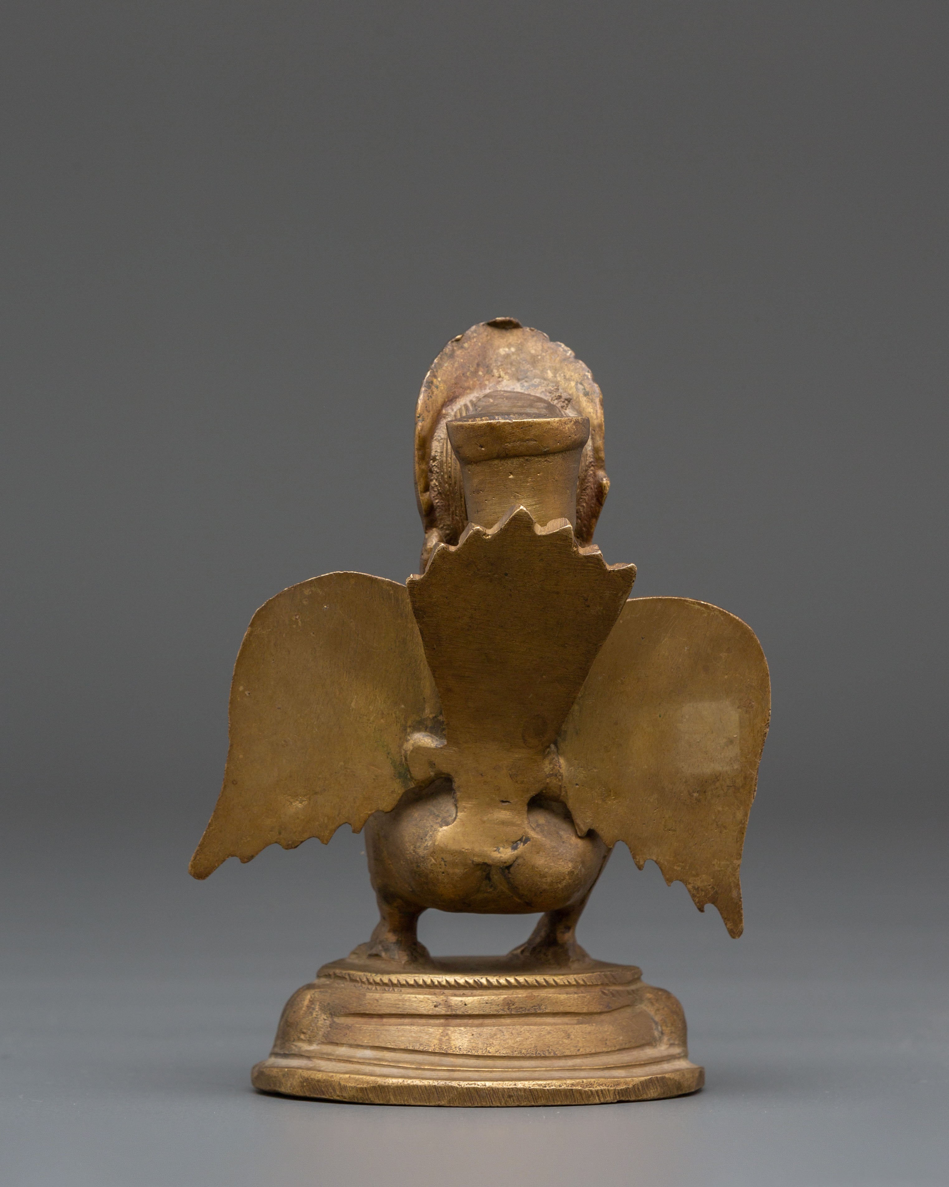 Handcrafted Garuda Candle Holder | Hindu Buddhist Deity Altar Decor