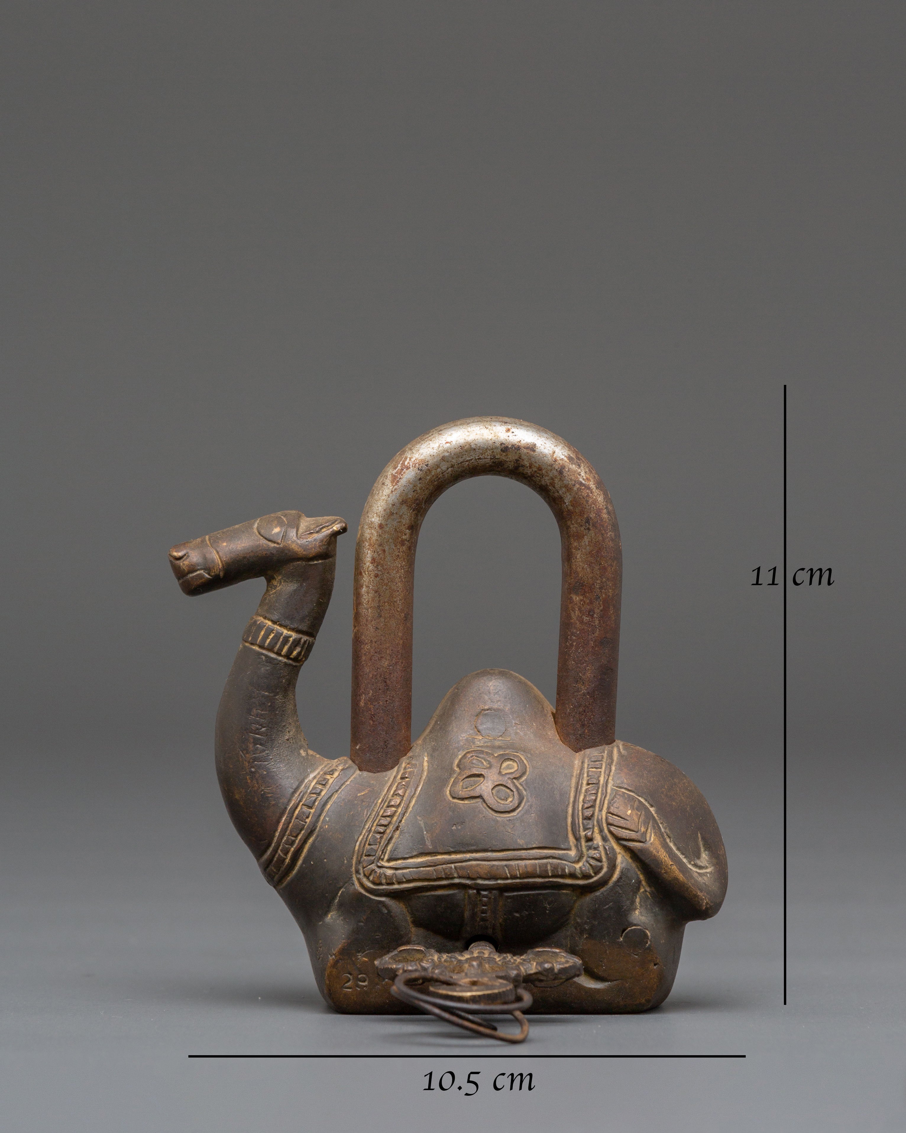 Decorative Camel Door Lock | Traditional Animal Padlock