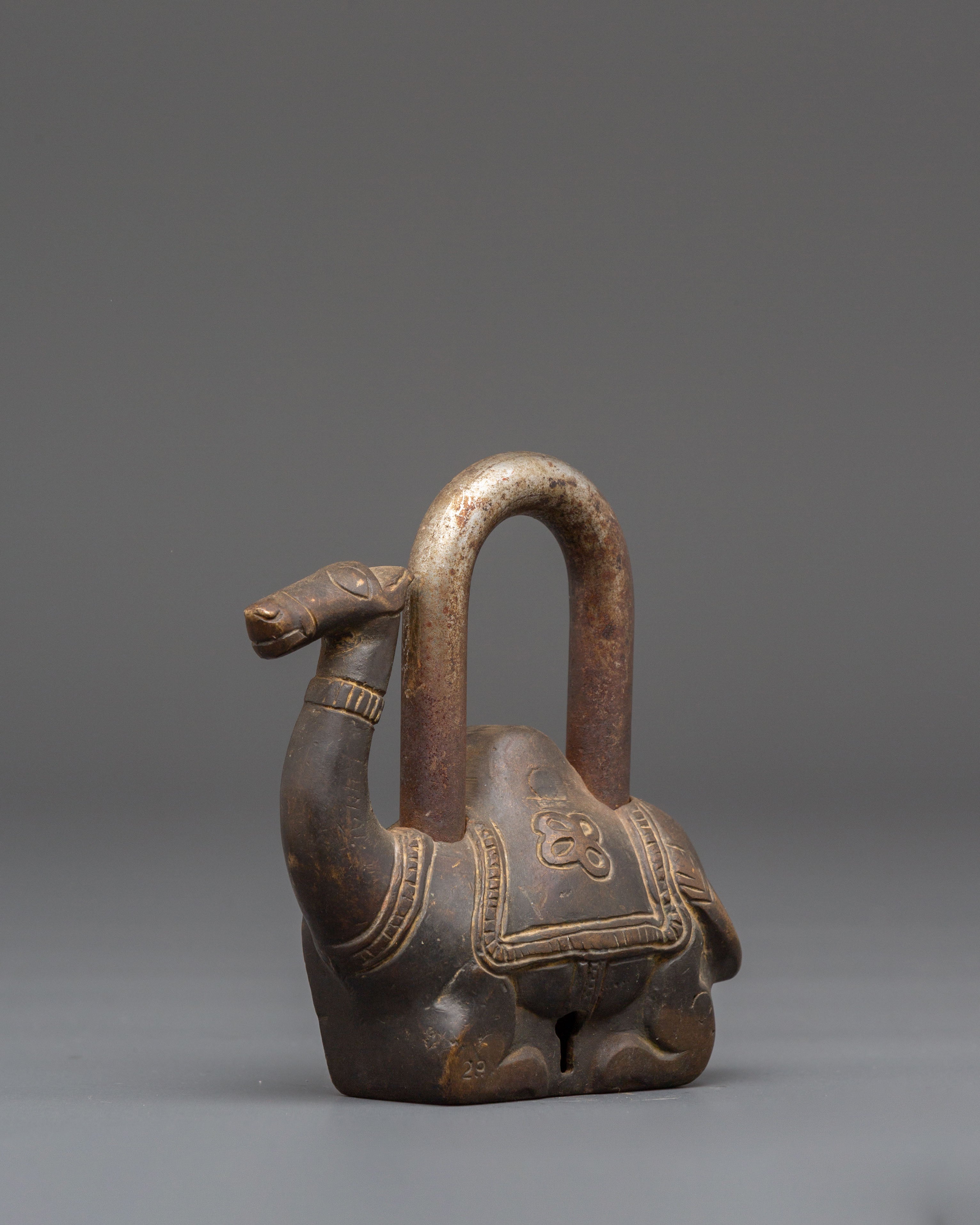 Decorative Camel Door Lock | Traditional Animal Padlock