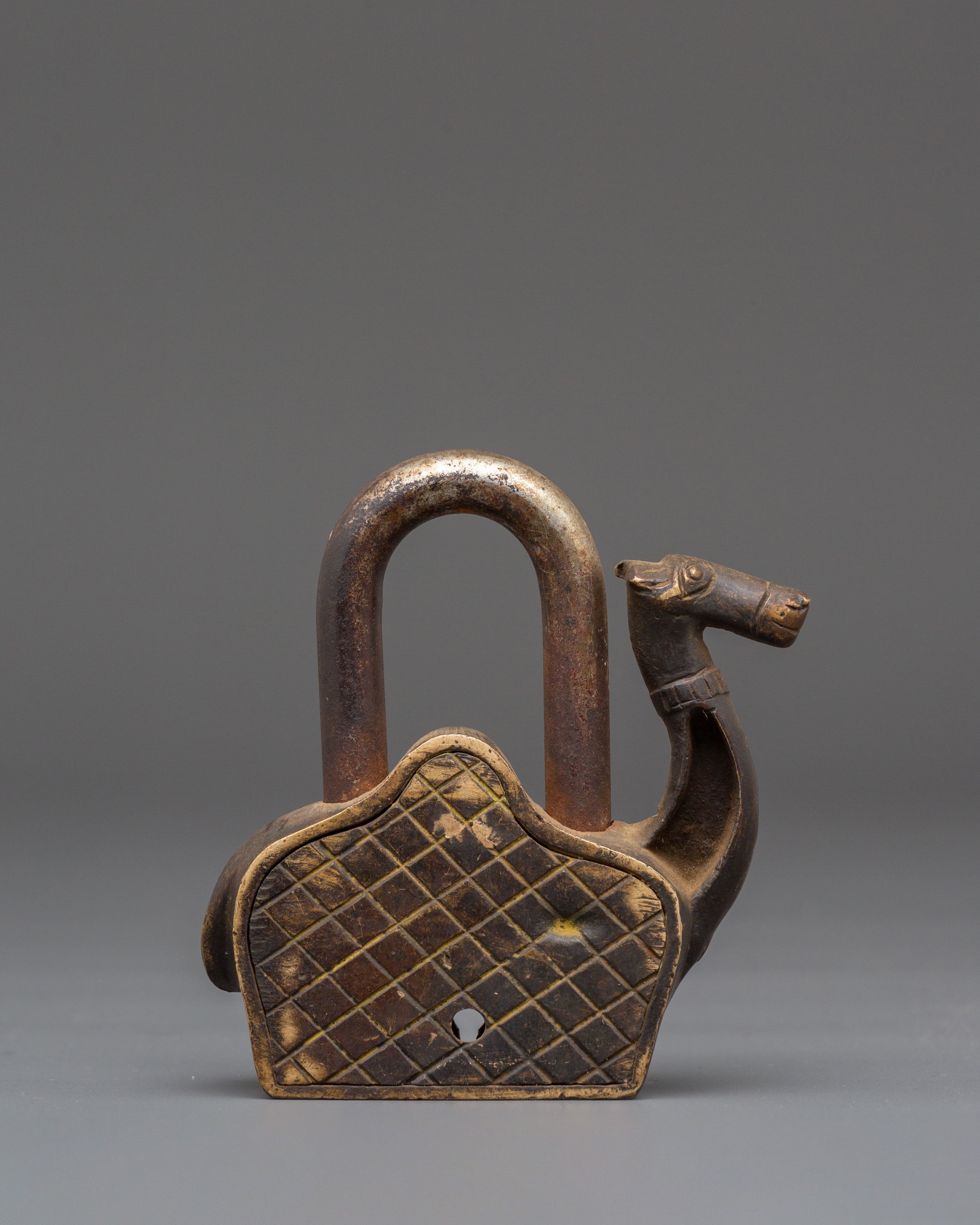 Decorative Camel Door Lock | Traditional Animal Padlock