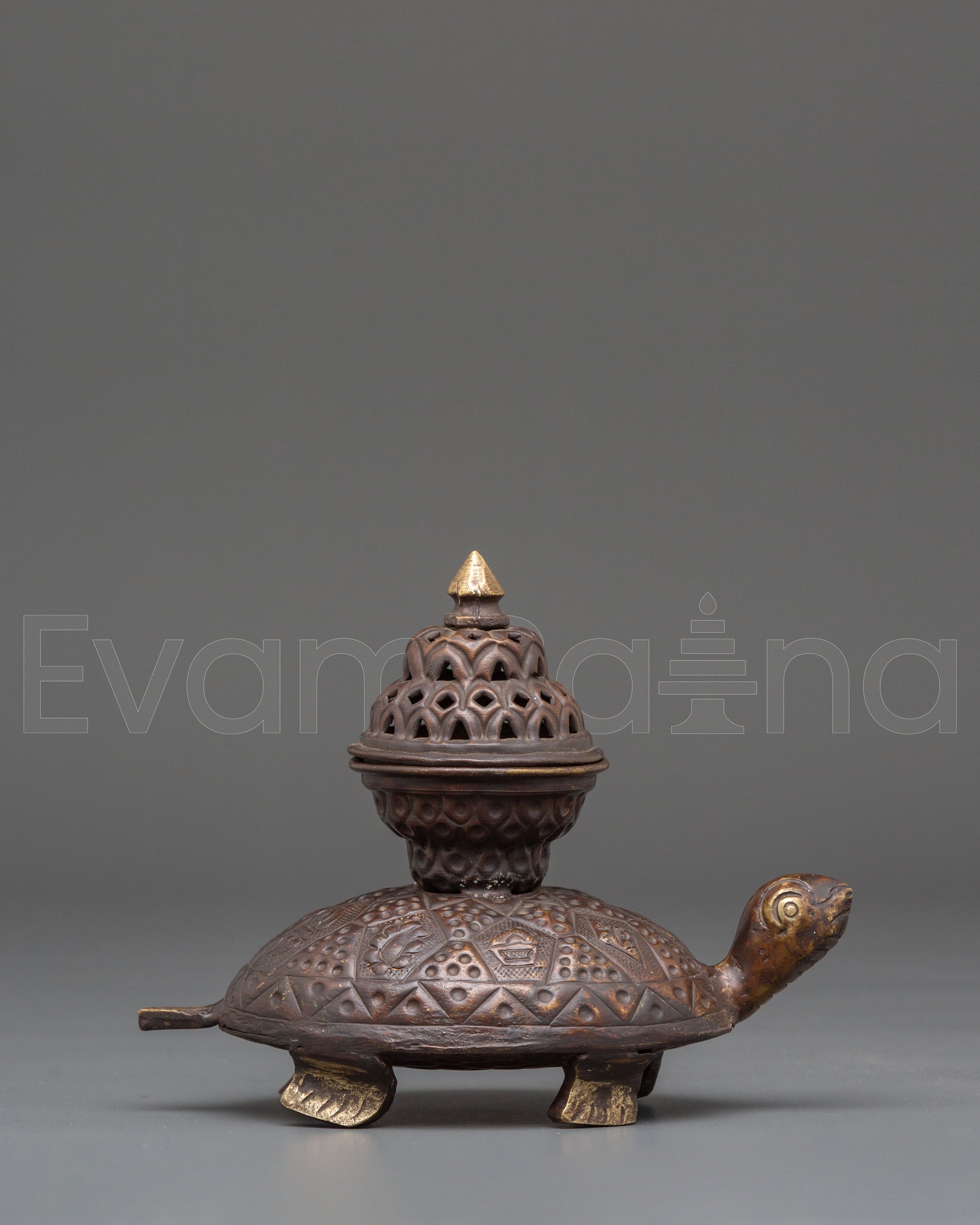 Sacred Turtle Incense Burner