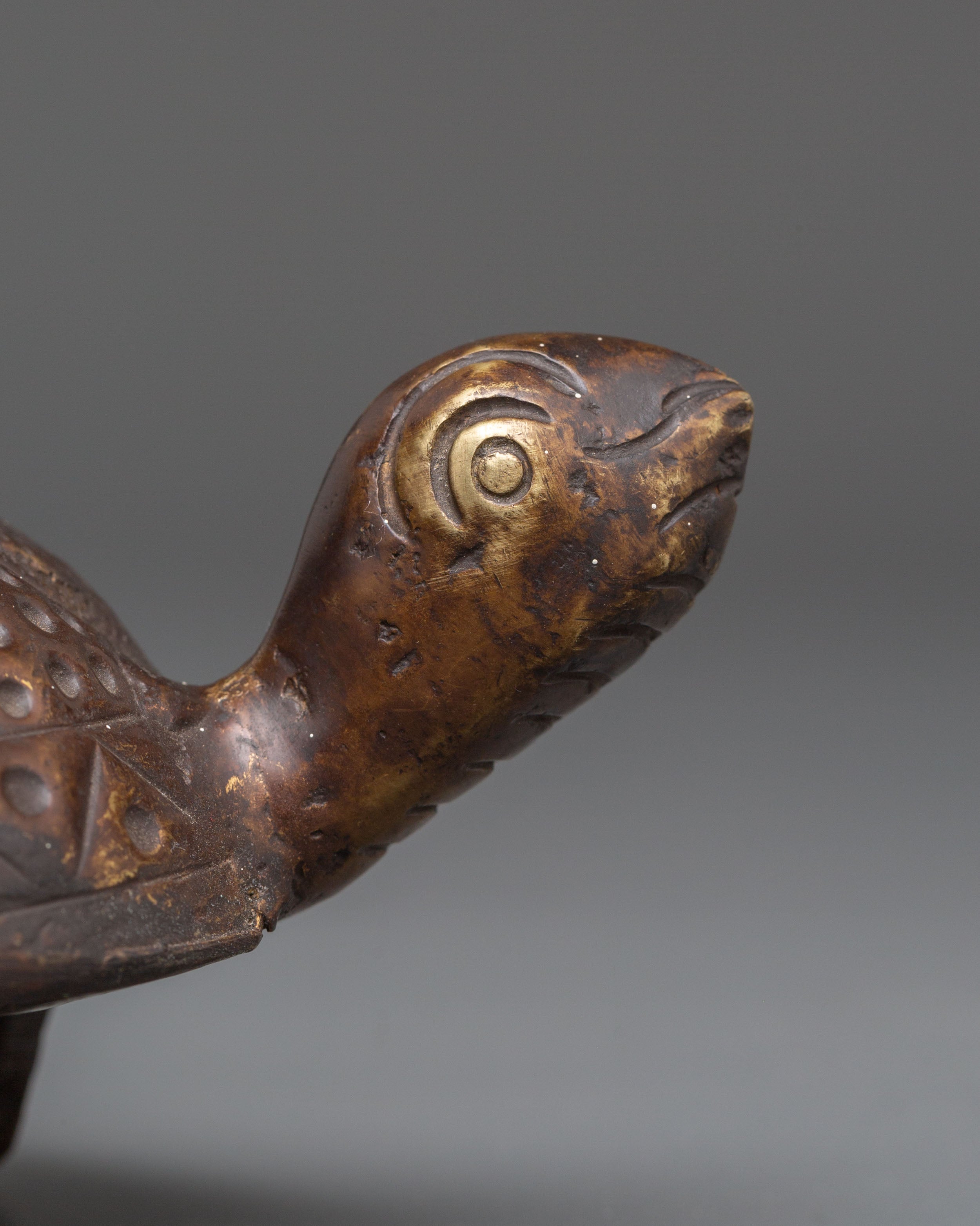 Sacred Turtle Incense Burner | Handcrafted Brass Incense Holder
