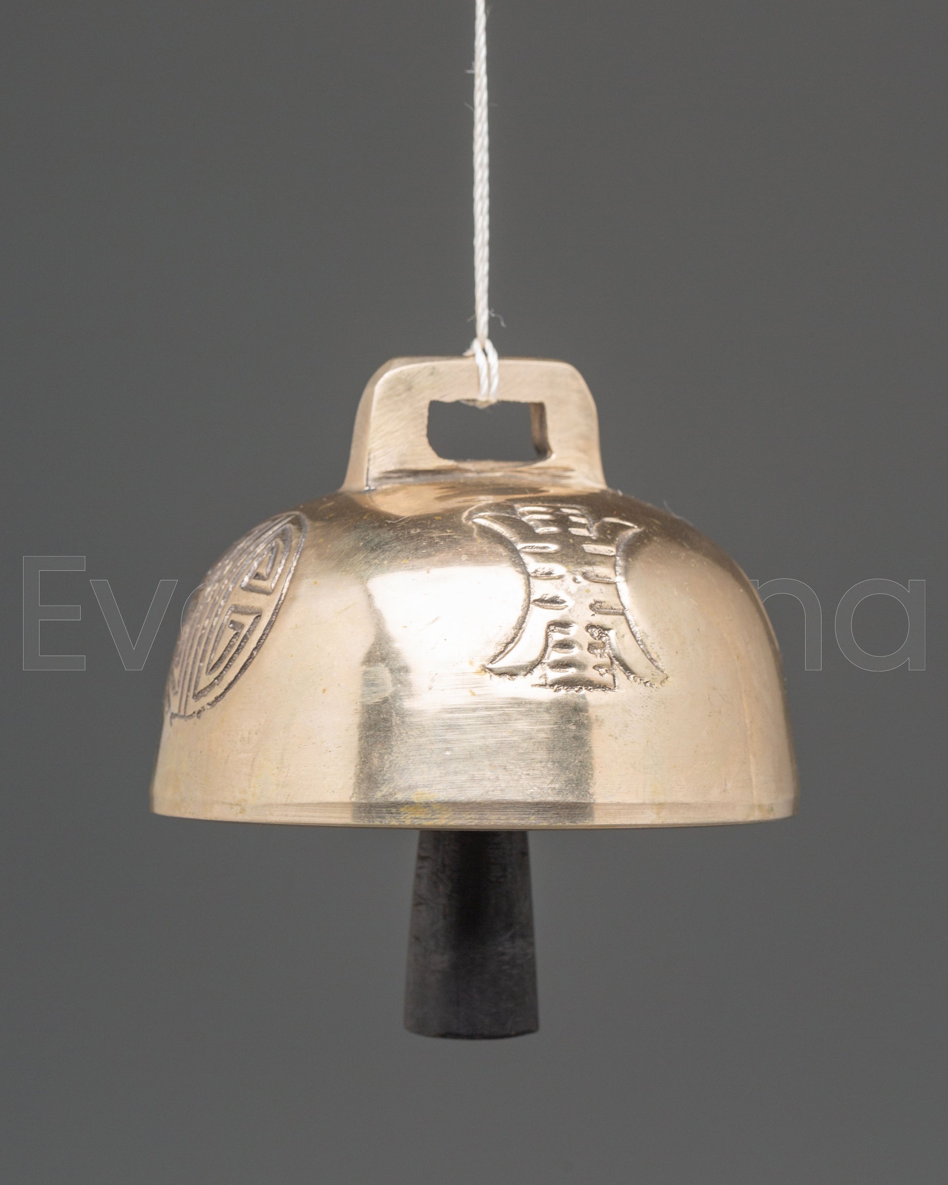 Tibetan Brass Hanging Bell