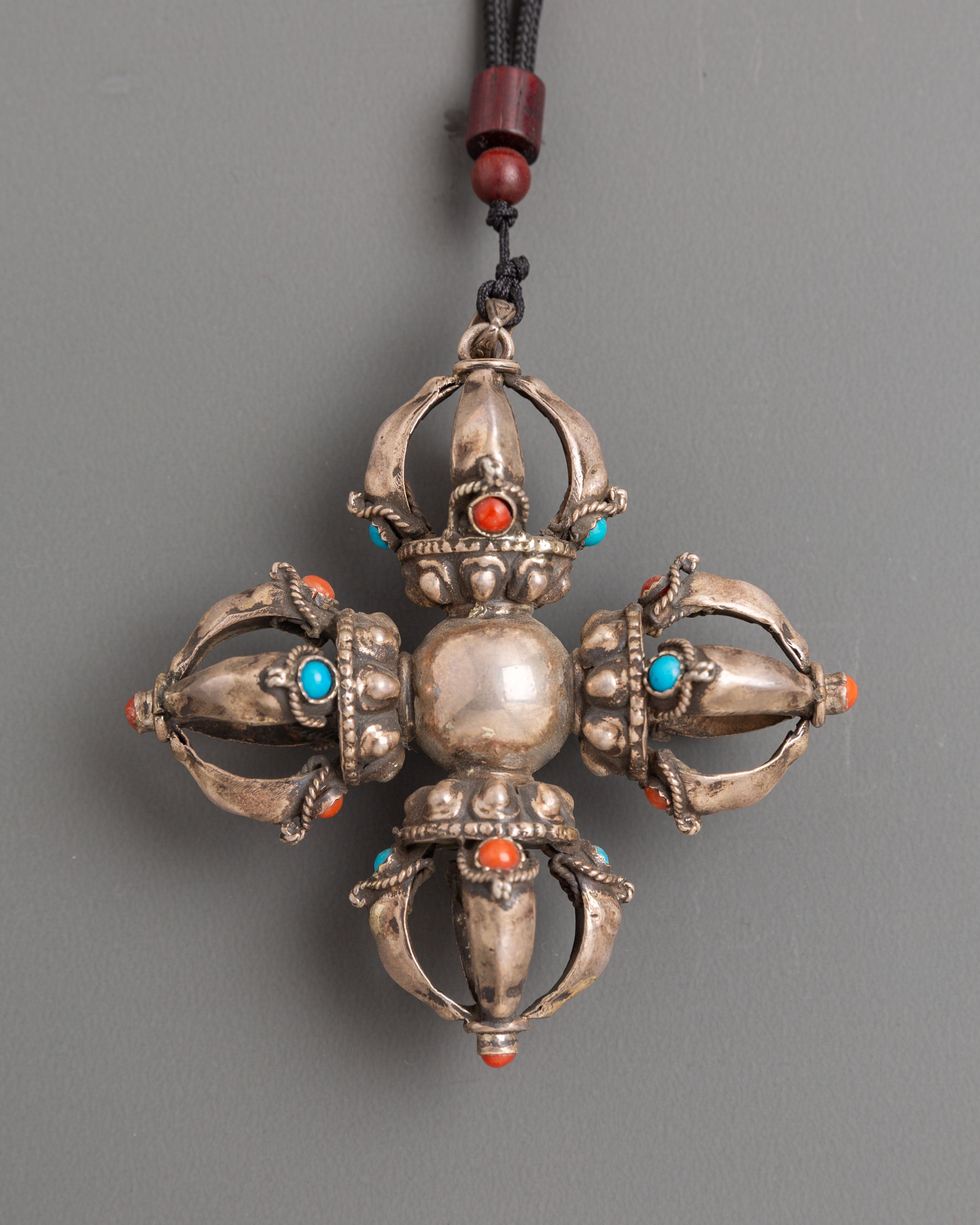 Handcrafted Vajra Buddhist Locket | Spiritual and Symbolic Jewelry