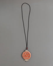 Handcrafted Buddhist Locket | Symbol for Protection and Meditation