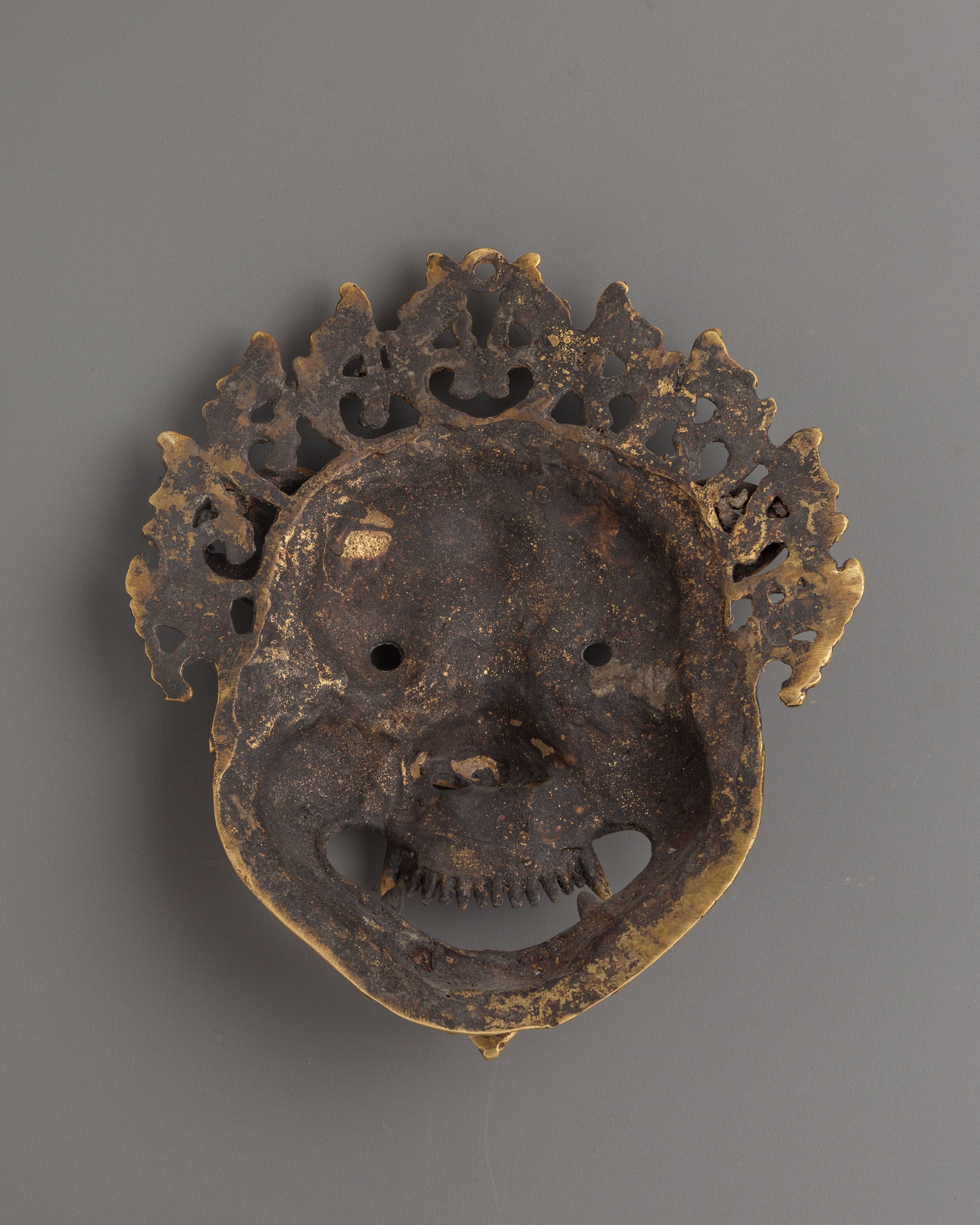 Buddhist Mahakala Mask Wall-Hanging | Spiritual Wall Art