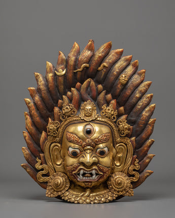 Tibetan Buddhist Deity-Mahakala Wall Hanging