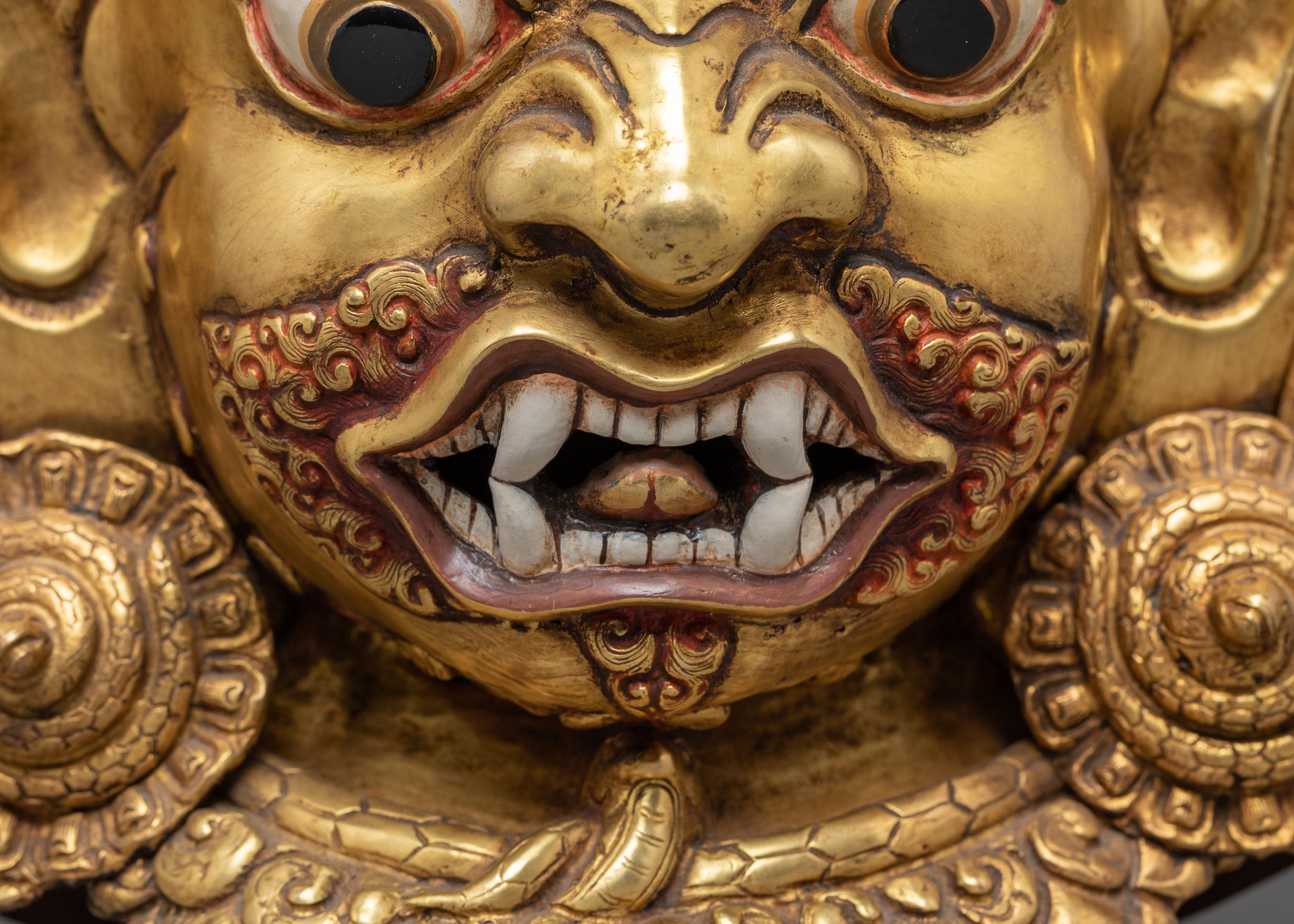 Tibetan Buddhist Deity-Mahakala Wall Hanging | Symbol of Protection