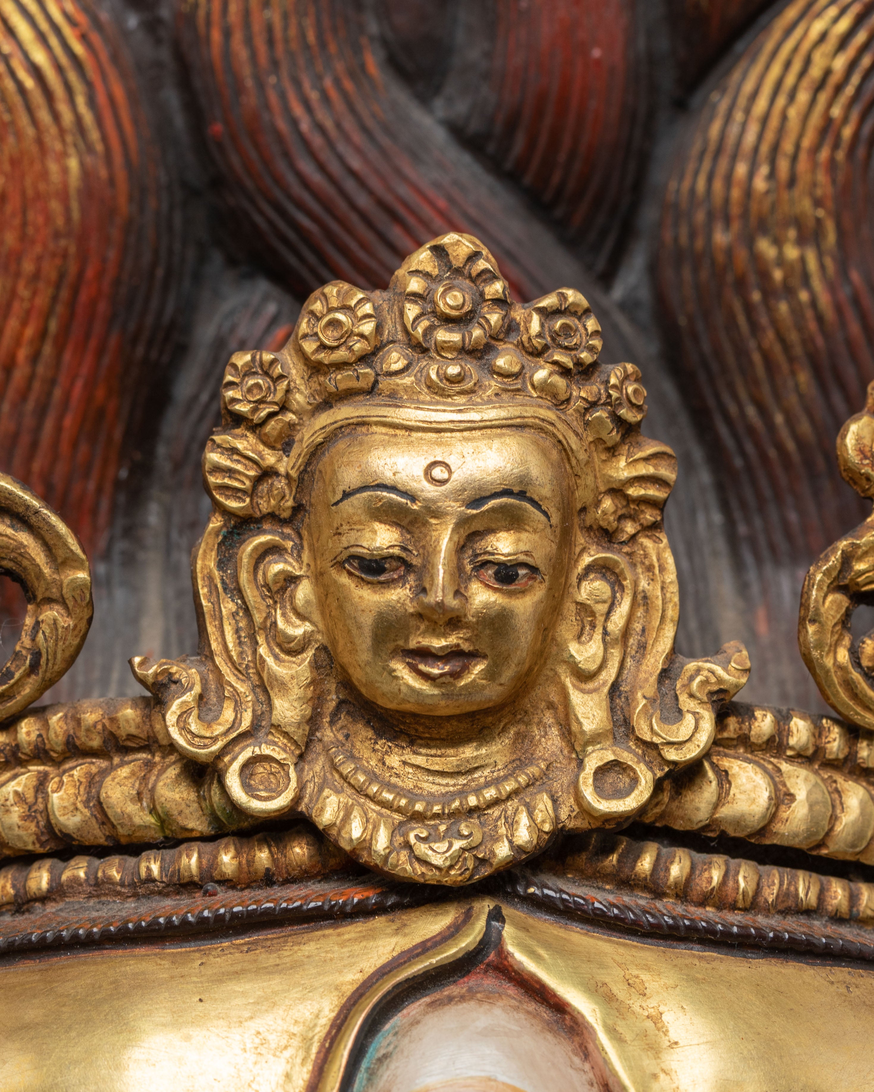 Tibetan Buddhist Deity-Mahakala Wall Hanging | Symbol of Protection