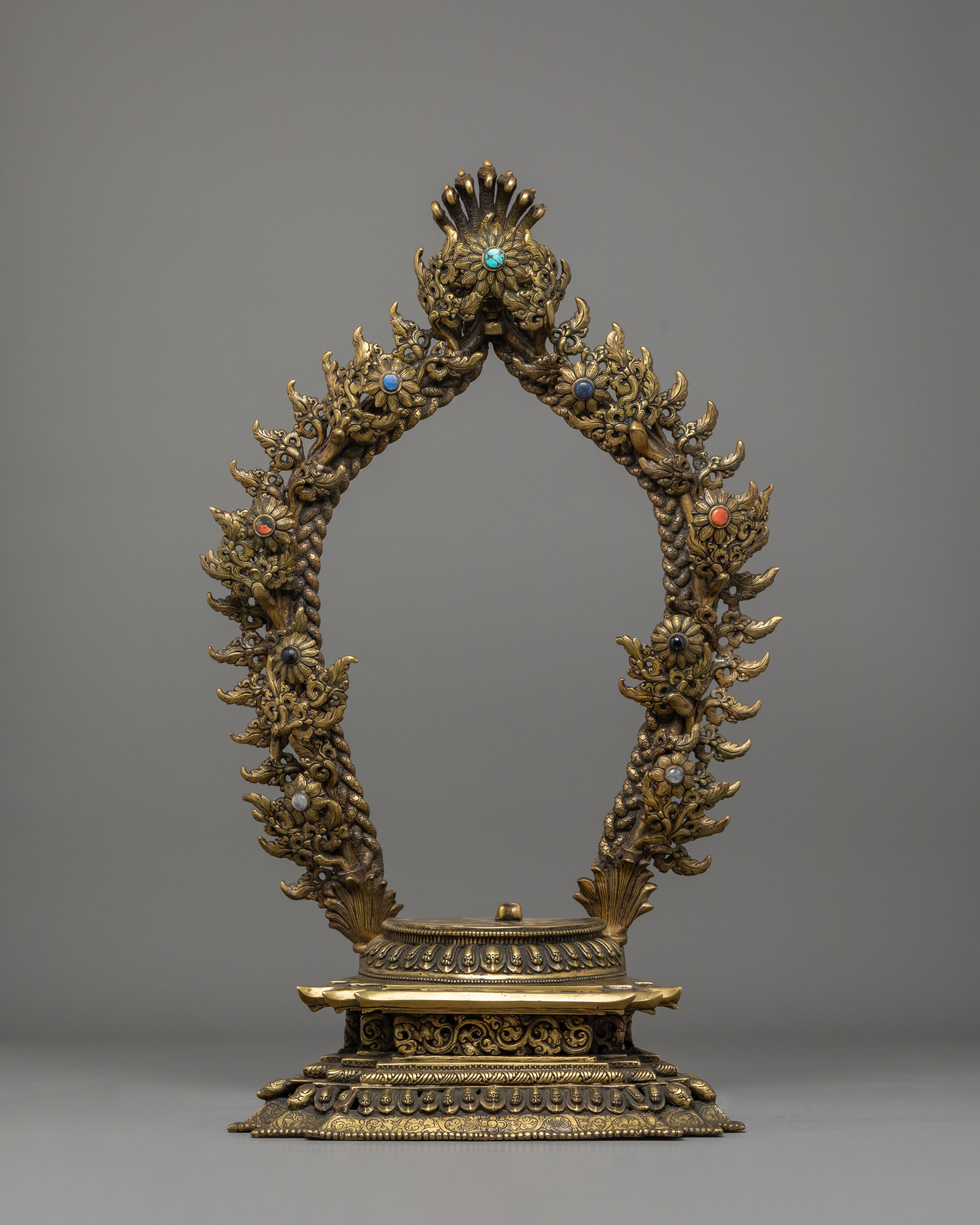Handmade Nityanath Shiva Statue with Nandi | Bronze Mahadev Sculpture