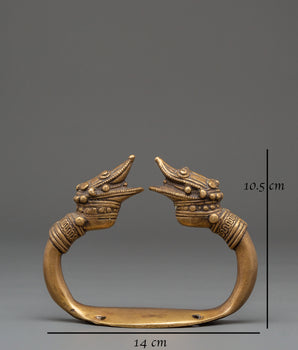 Handmade Brass Door Handle | Unique Animal Motif for Door Decor