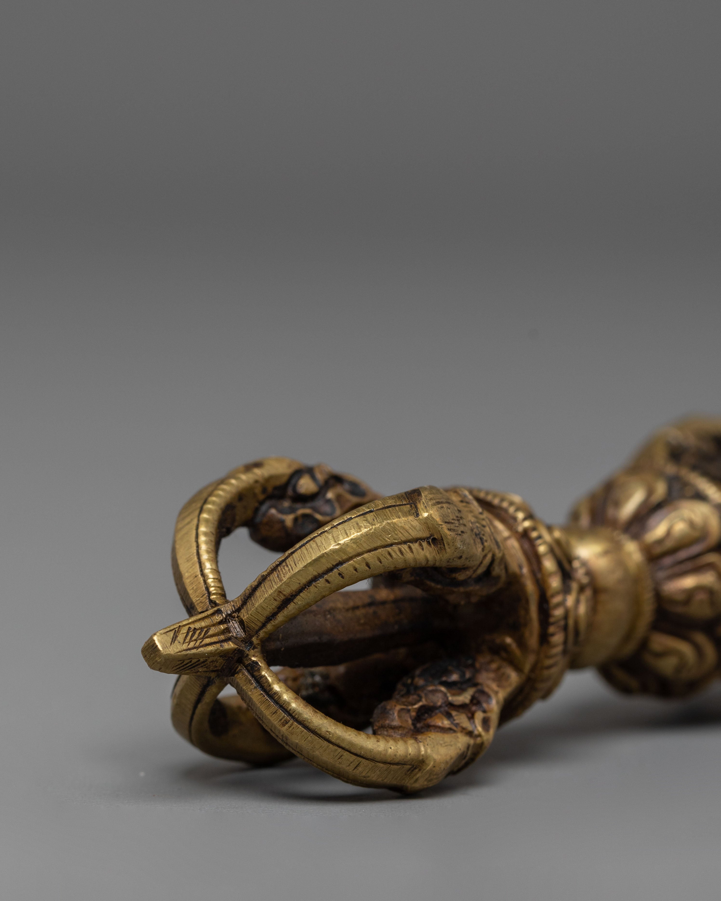 Vajra for Ritual Practice | Handcrafted Tibetan Brass Dorje