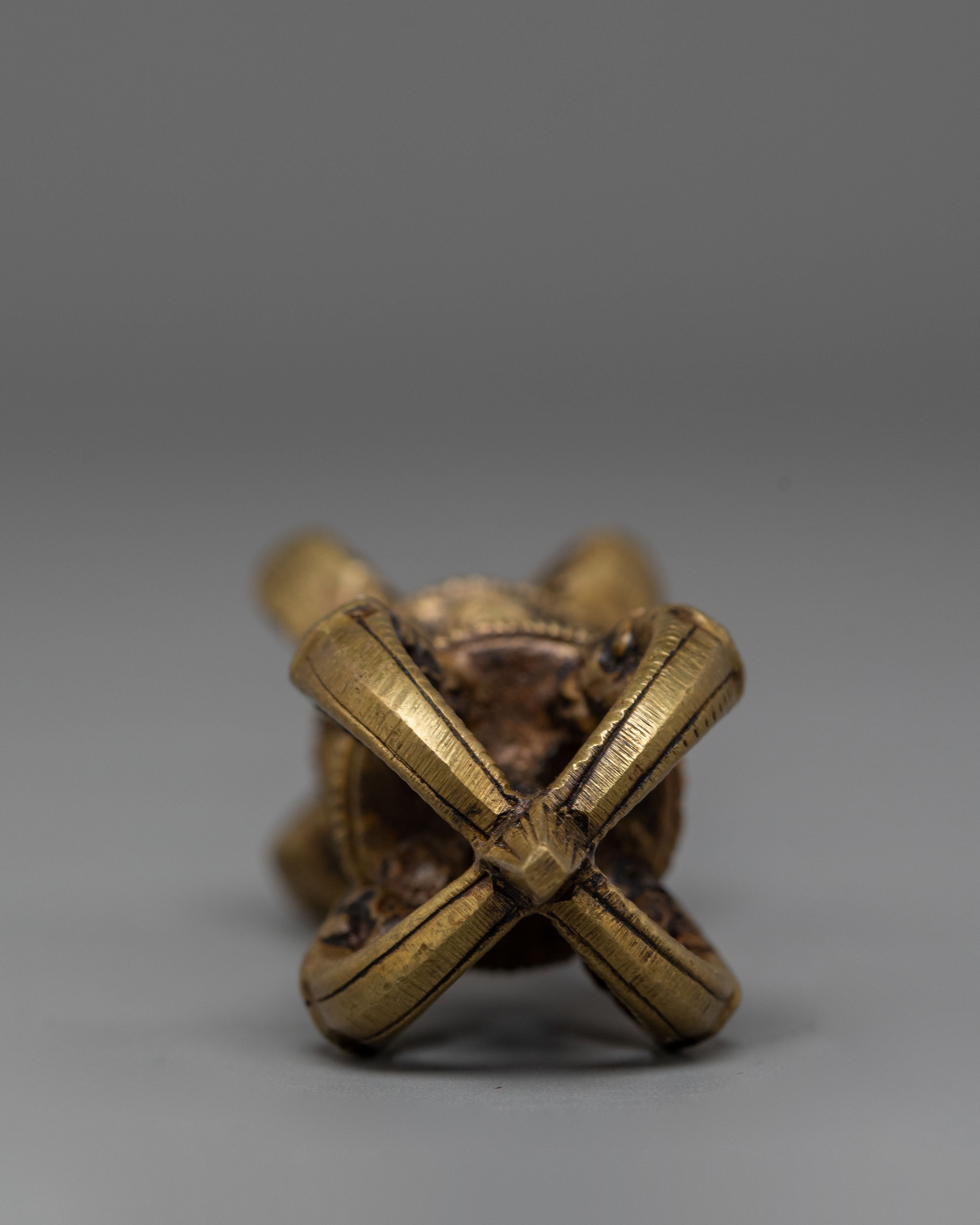 Vajra for Ritual Practice | Handcrafted Tibetan Brass Dorje