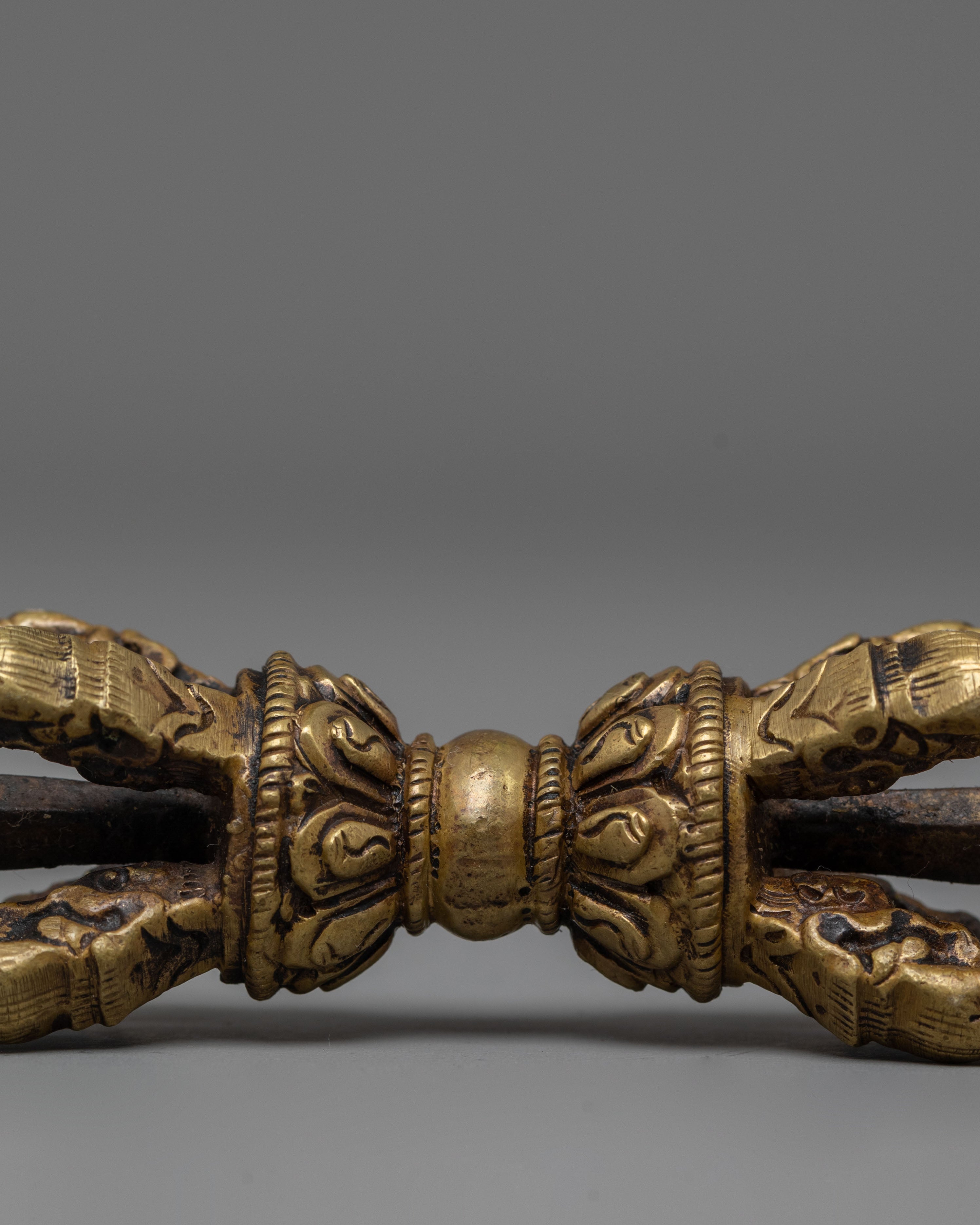 Vajra for Ritual Practice | Handcrafted Tibetan Brass Dorje