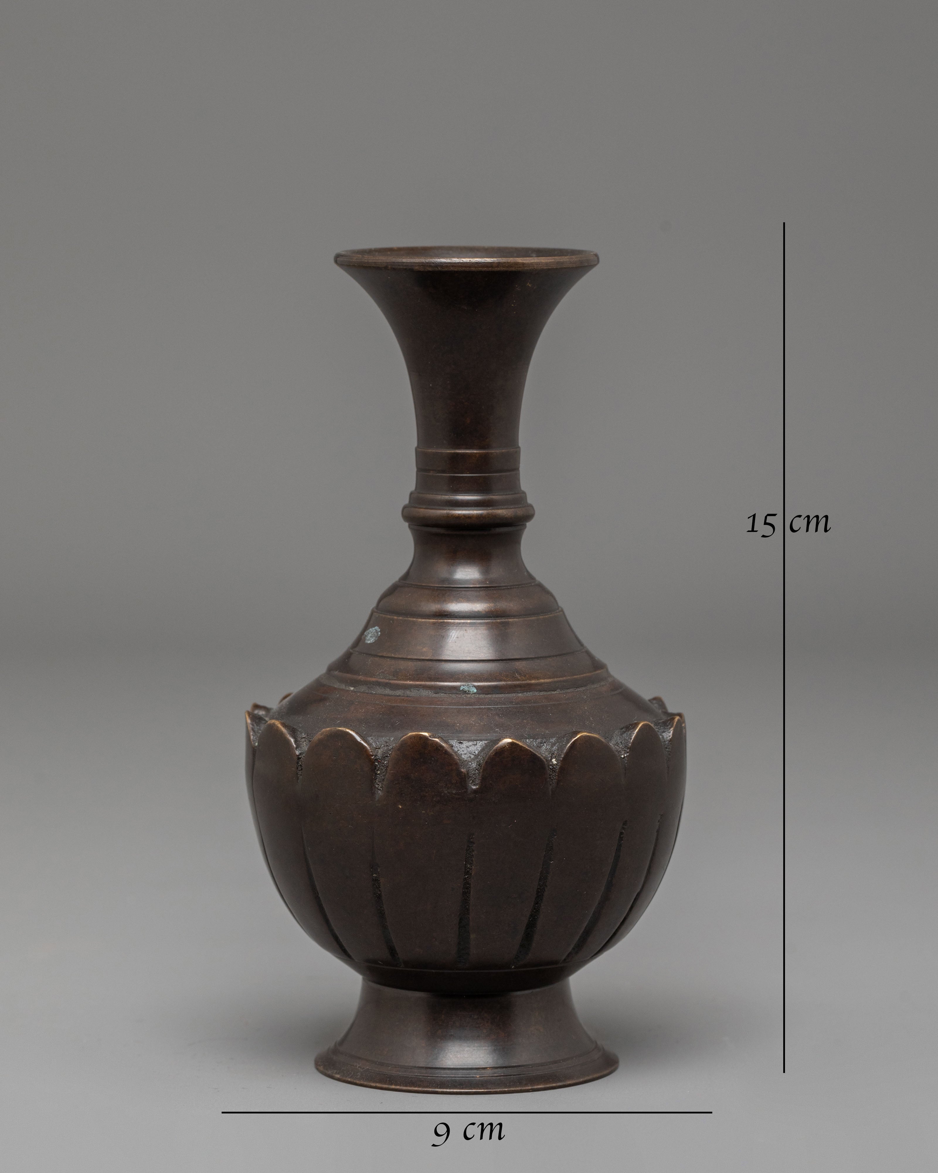 Handmade Tibetan Flower Vase | Elegant Home Decor