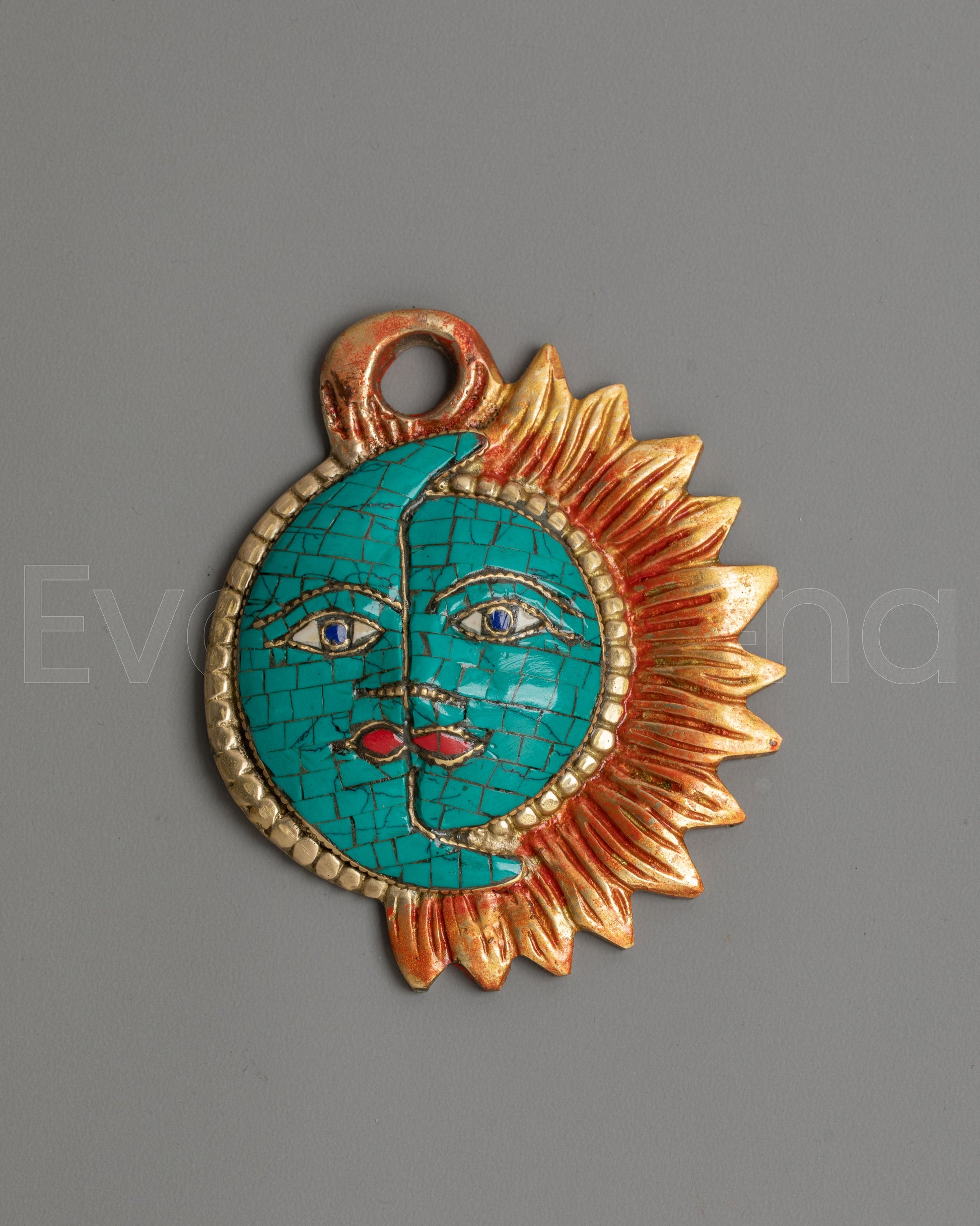 Handmade Sun and Moon Wall Hanging 