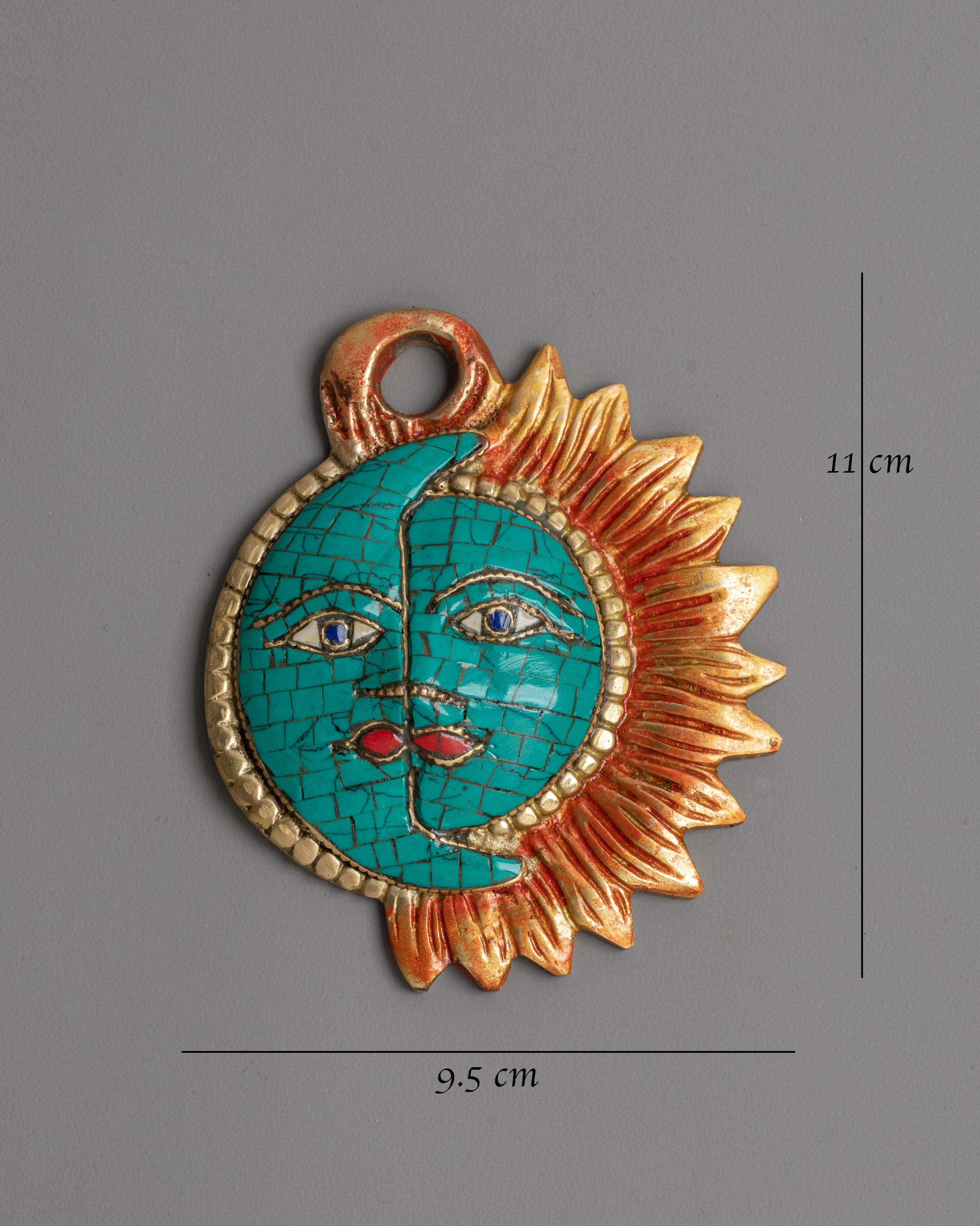 Handmade Sun and Moon Wall Hanging | Handcrafted Home Decor