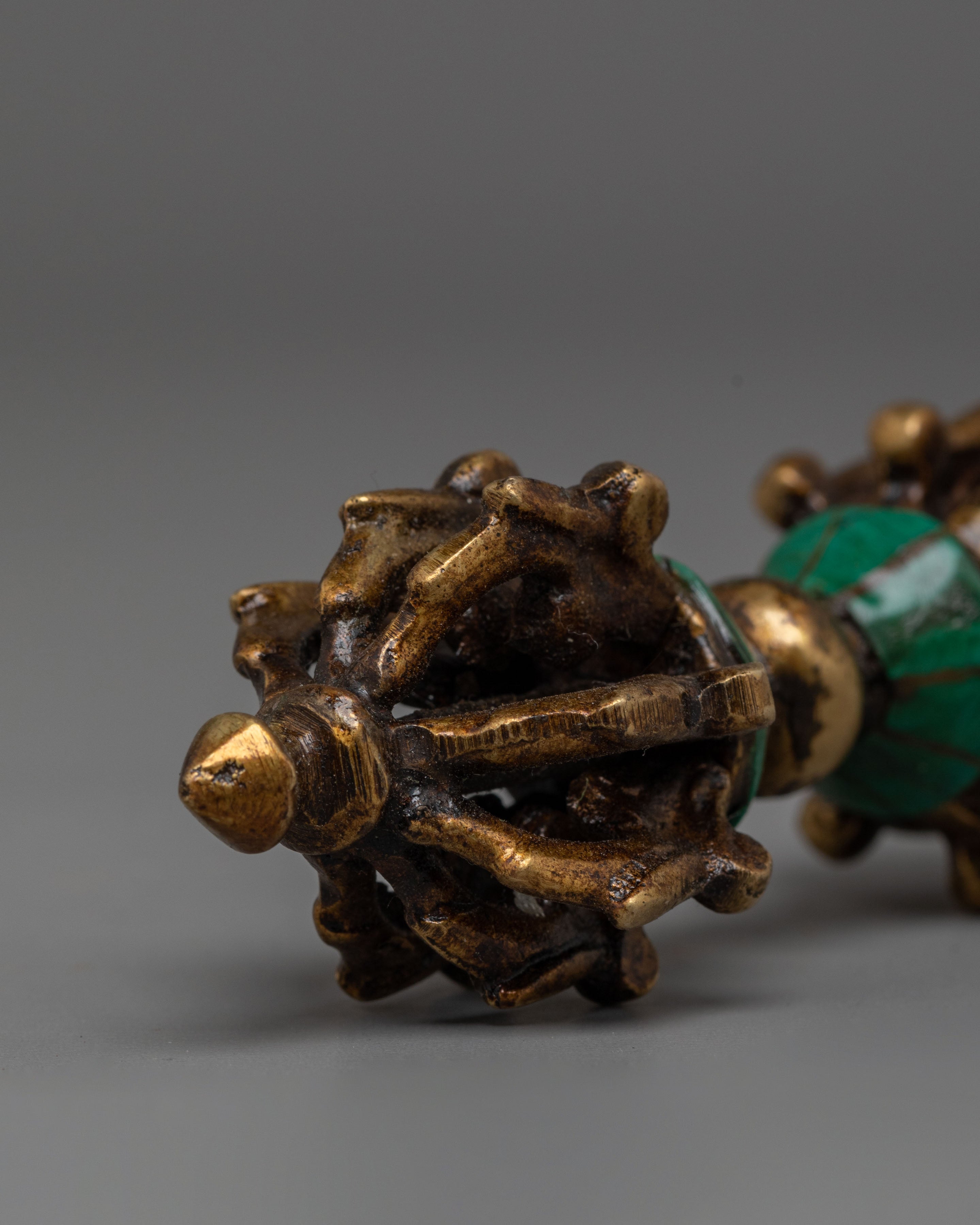 Tibetan Ceremonial Vajra | Buddhist Ritual Symbol of Power and Enlightenment