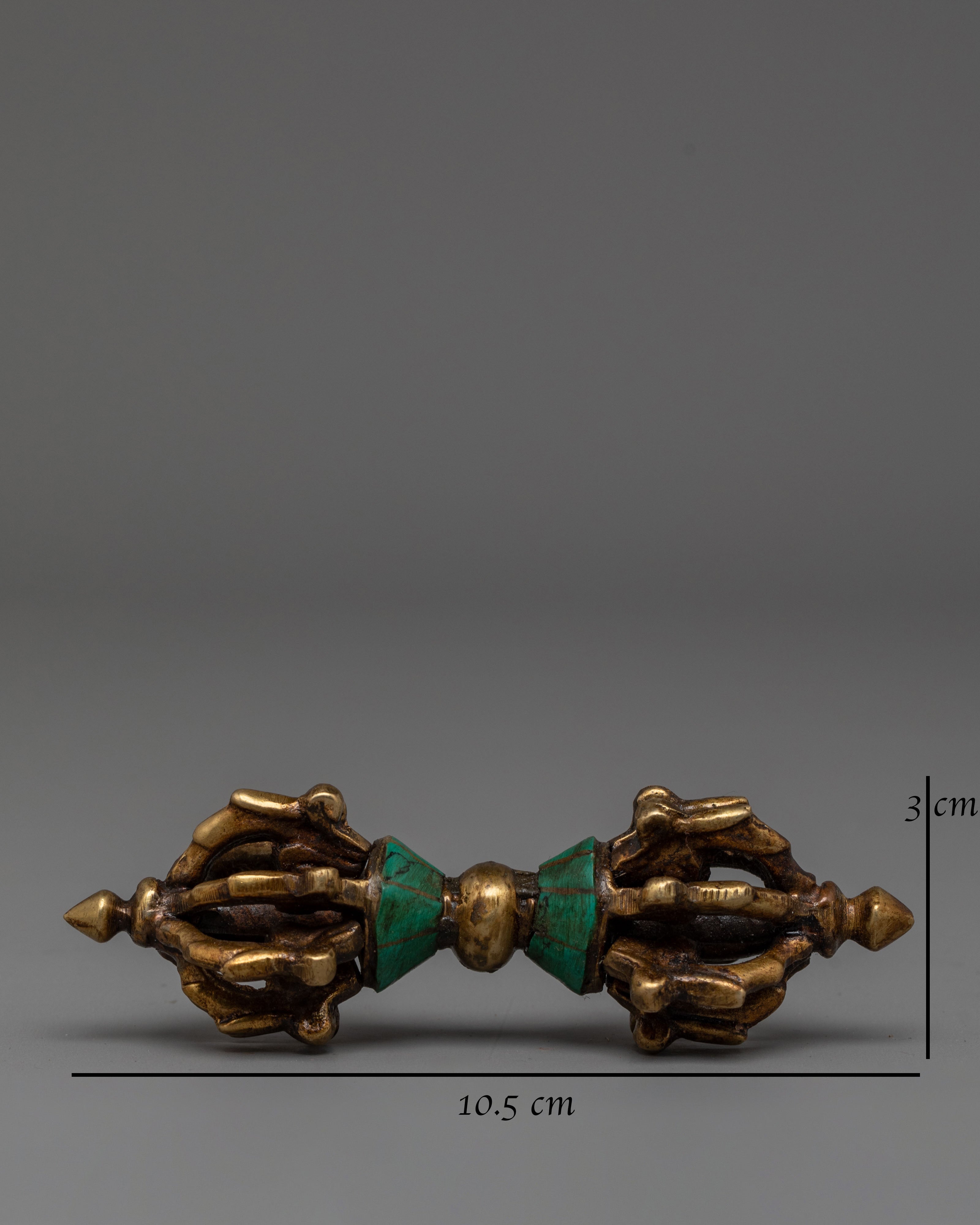 Tibetan Ceremonial Vajra | Buddhist Ritual Symbol of Power and Enlightenment